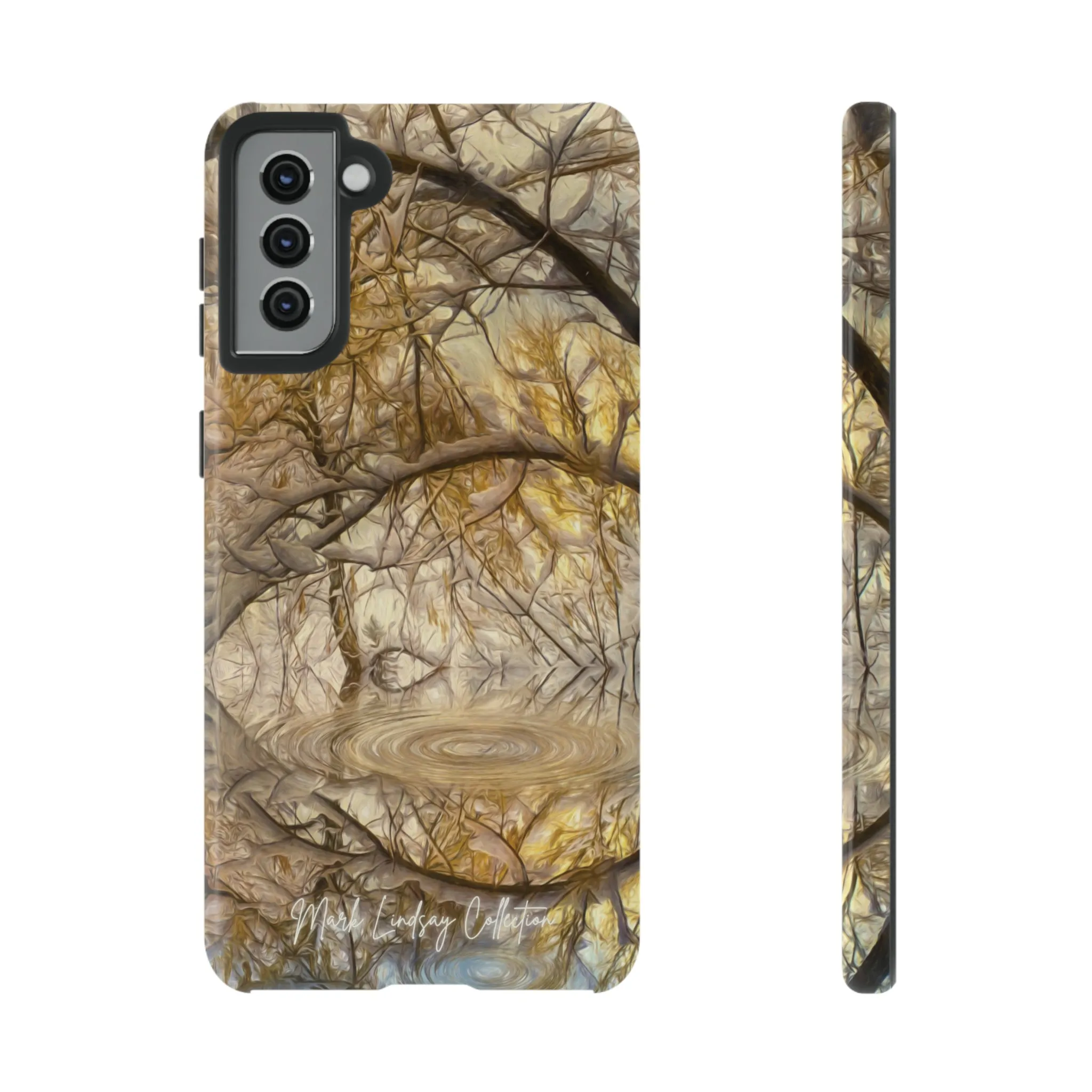 Golden Ripples Premium Impact Resistant Tough Case