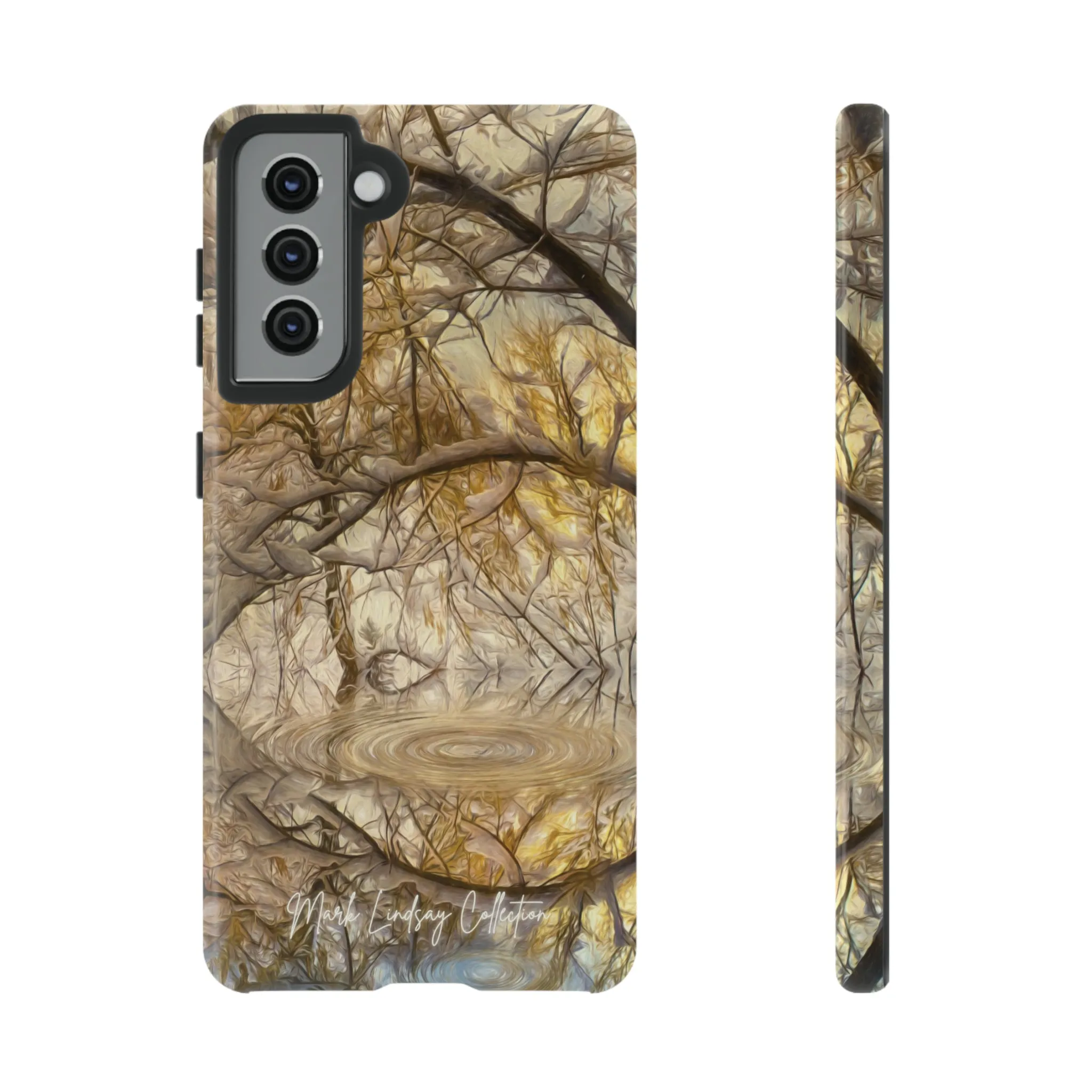 Golden Ripples Premium Impact Resistant Tough Case