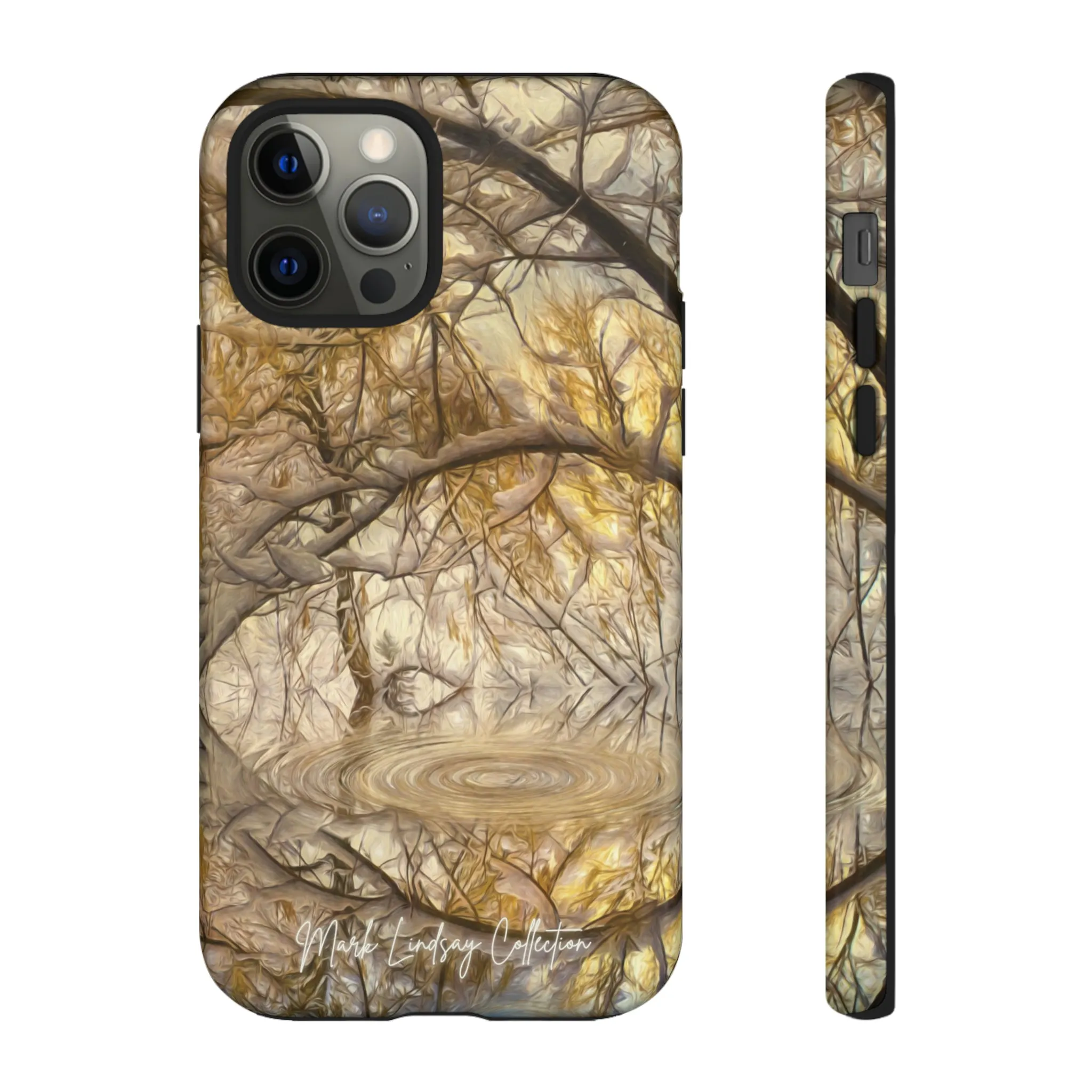 Golden Ripples Premium Impact Resistant Tough Case