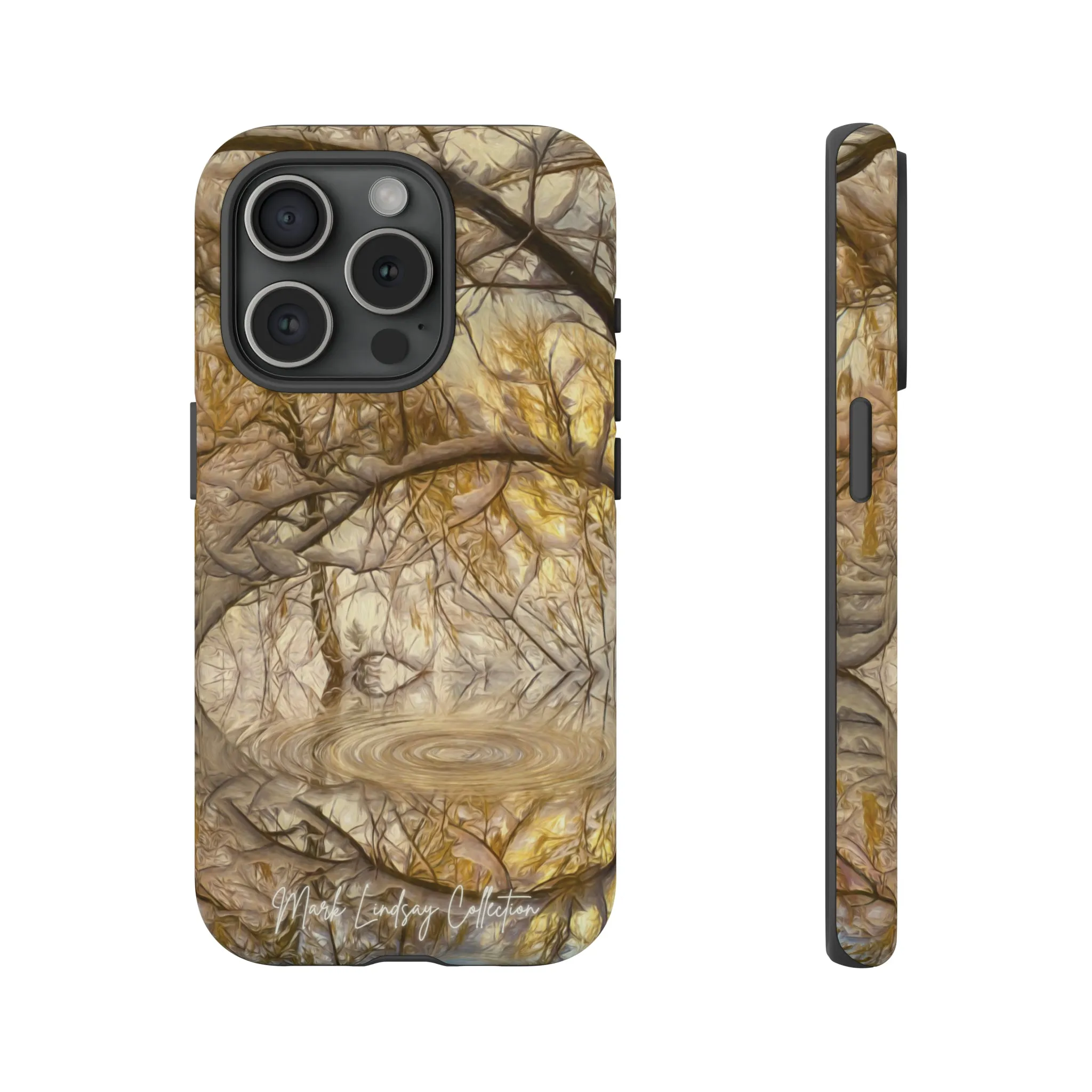 Golden Ripples Premium Impact Resistant Tough Case