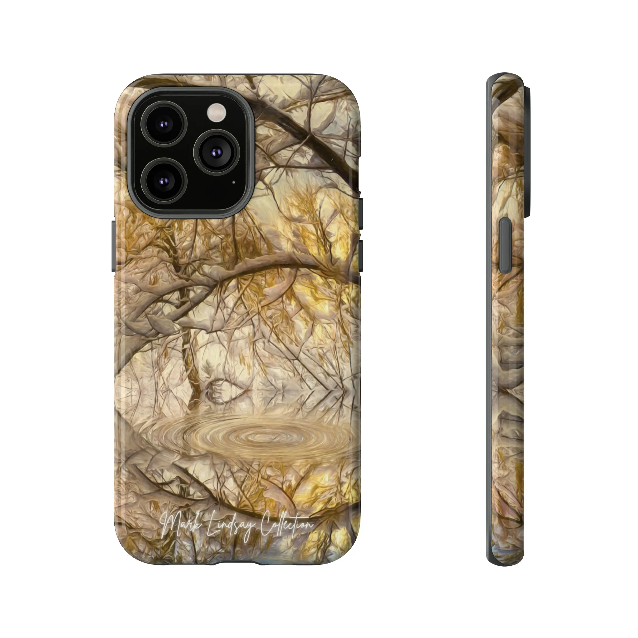 Golden Ripples Premium Impact Resistant Tough Case