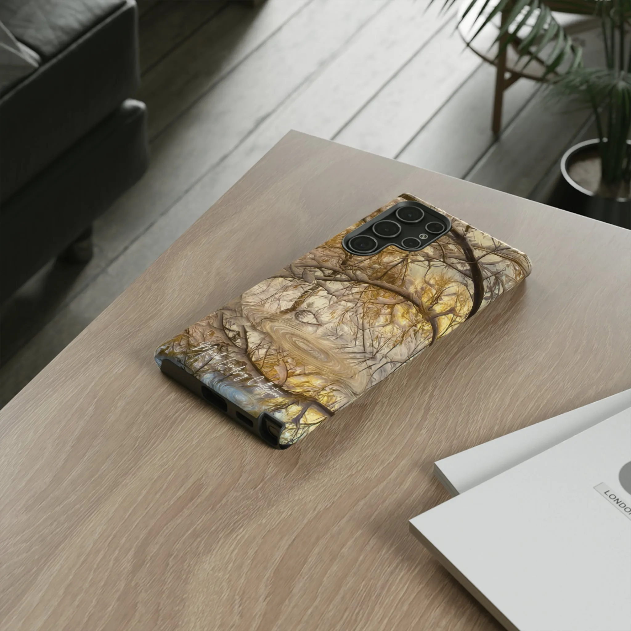 Golden Ripples Premium Impact Resistant Tough Case
