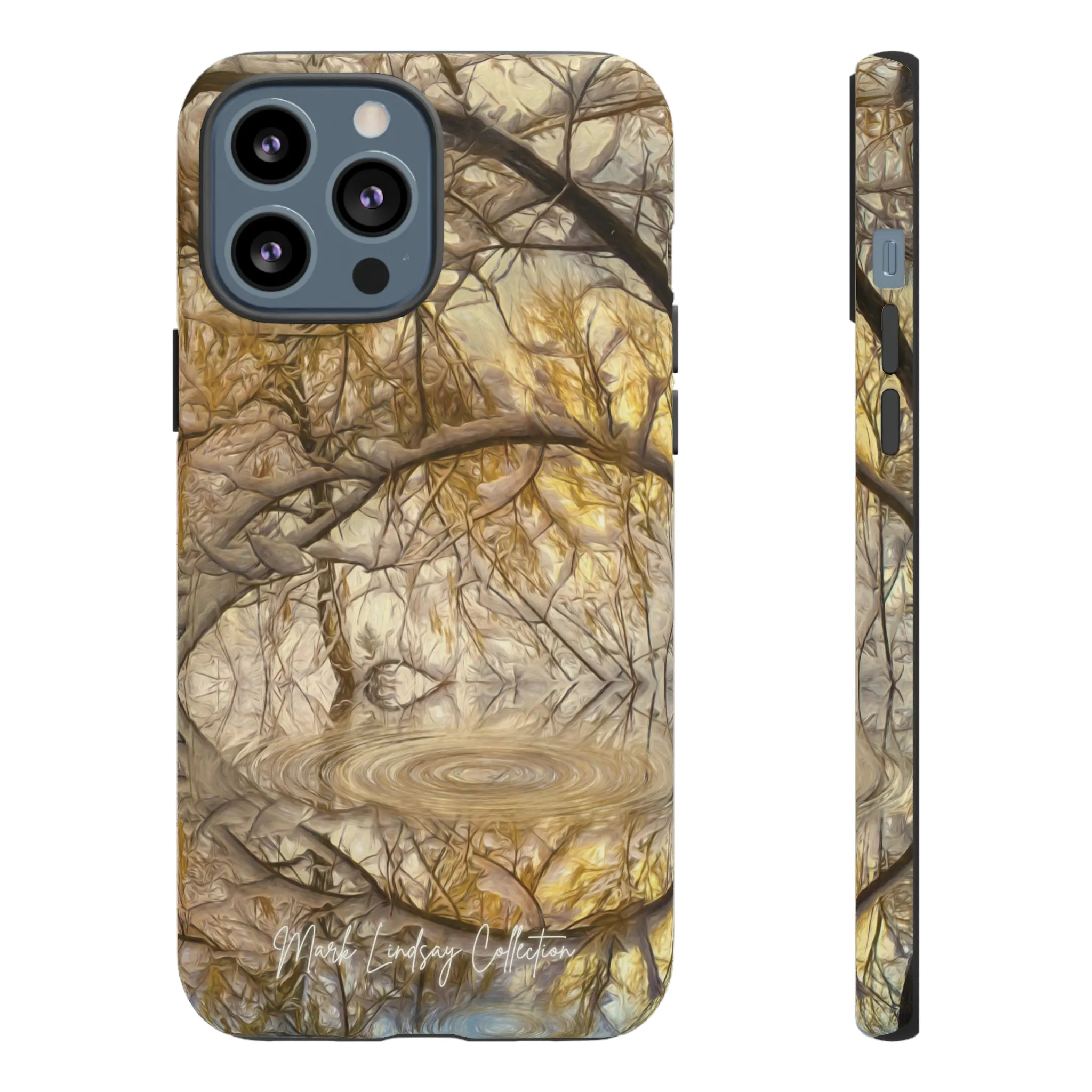 Golden Ripples Premium Impact Resistant Tough Case
