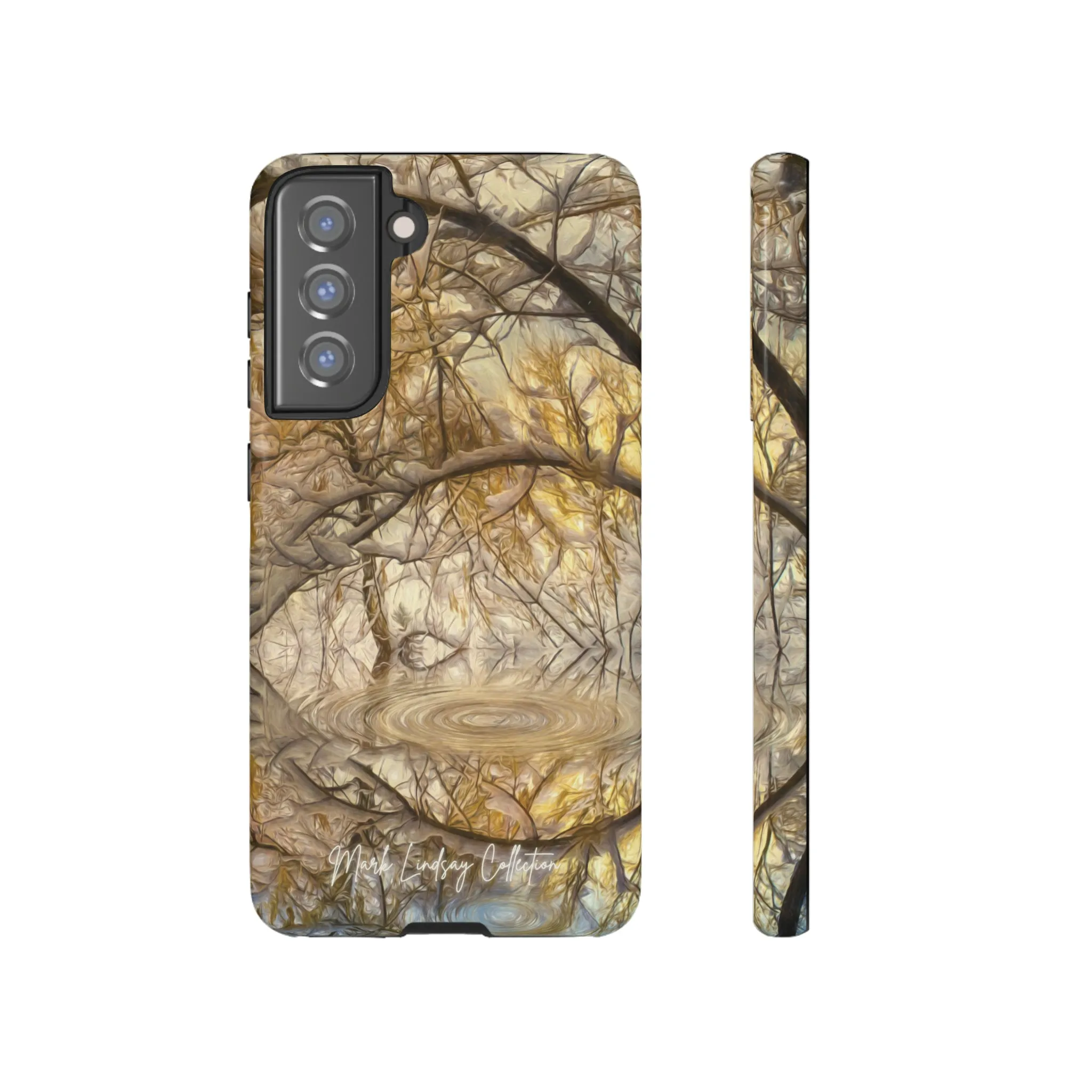 Golden Ripples Premium Impact Resistant Tough Case