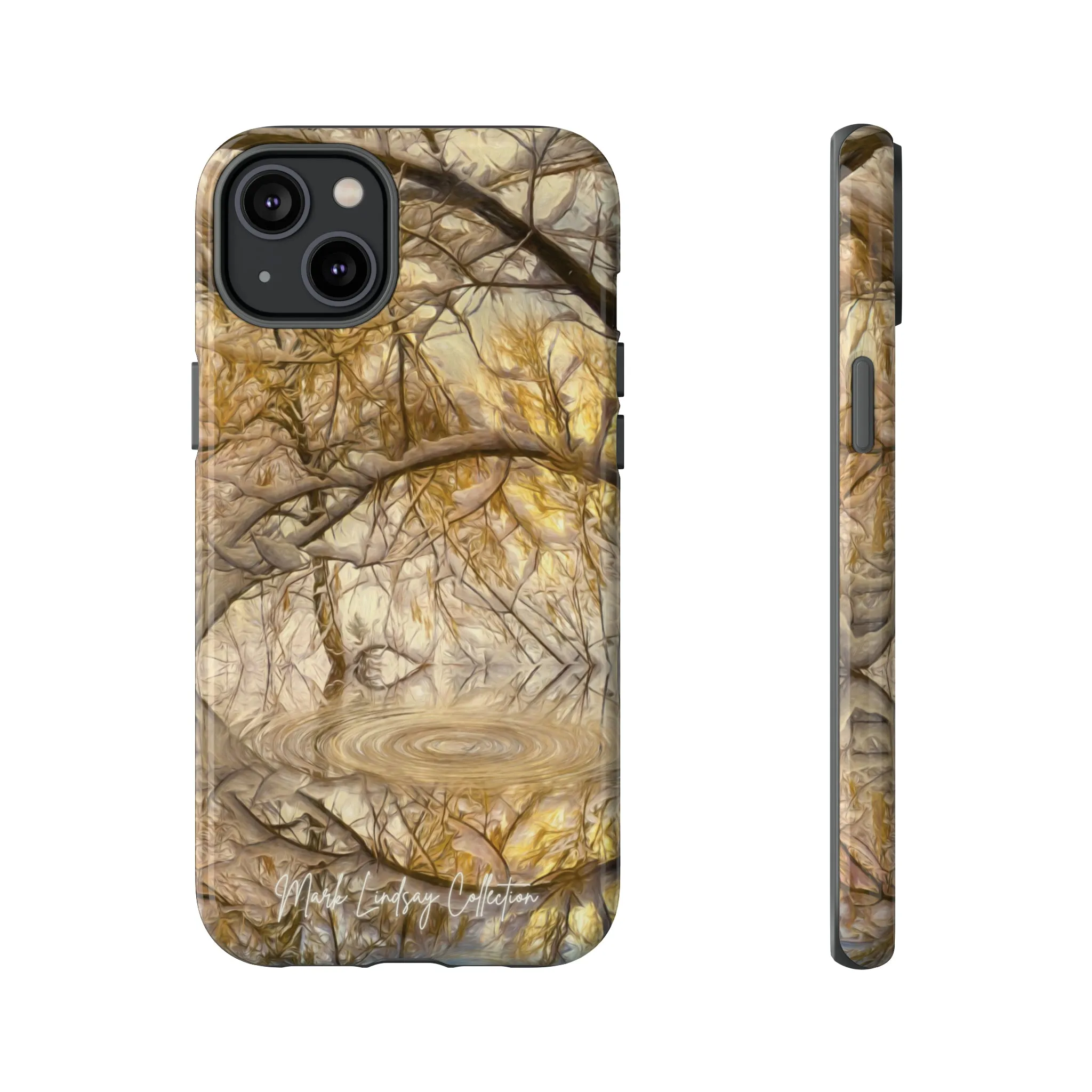 Golden Ripples Premium Impact Resistant Tough Case