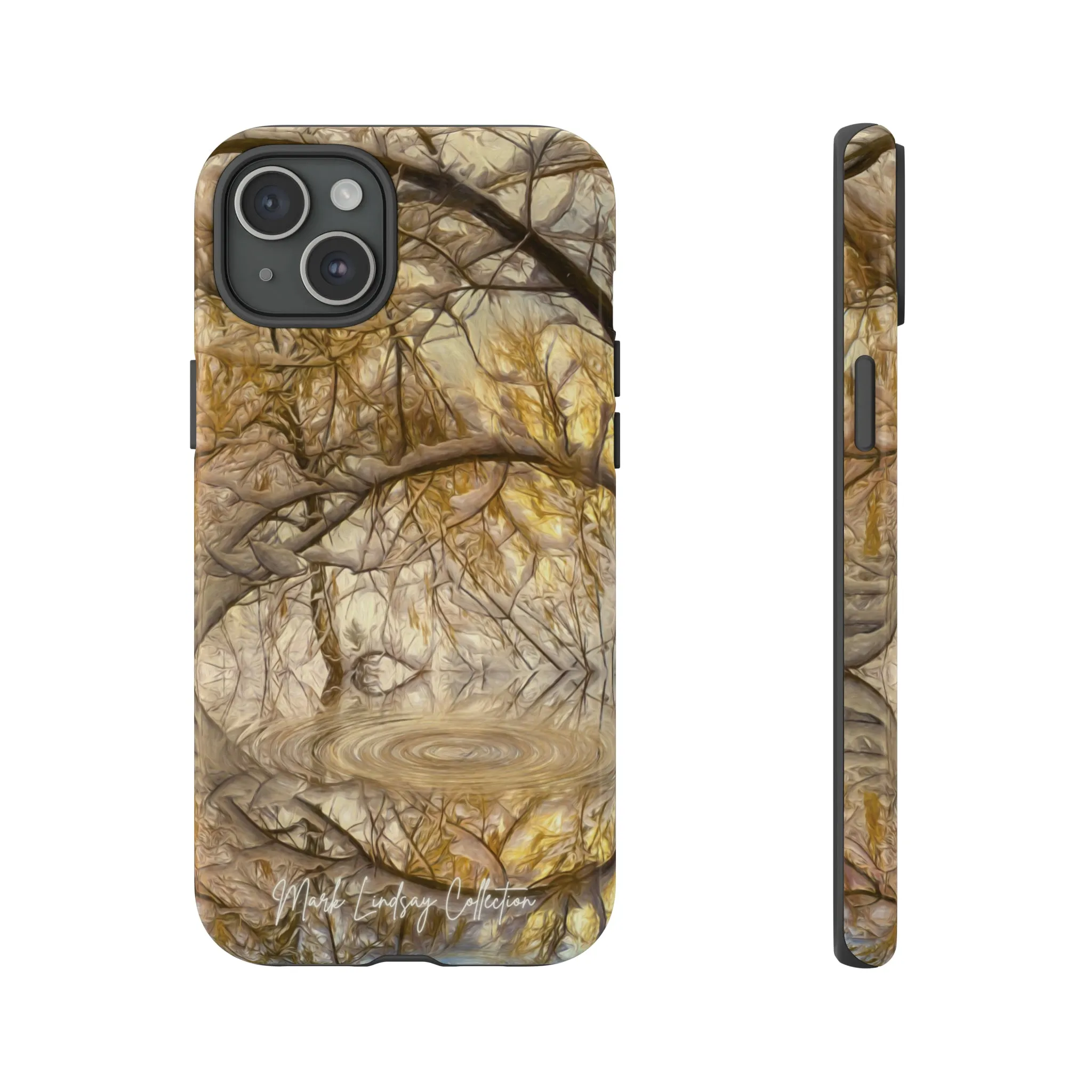 Golden Ripples Premium Impact Resistant Tough Case