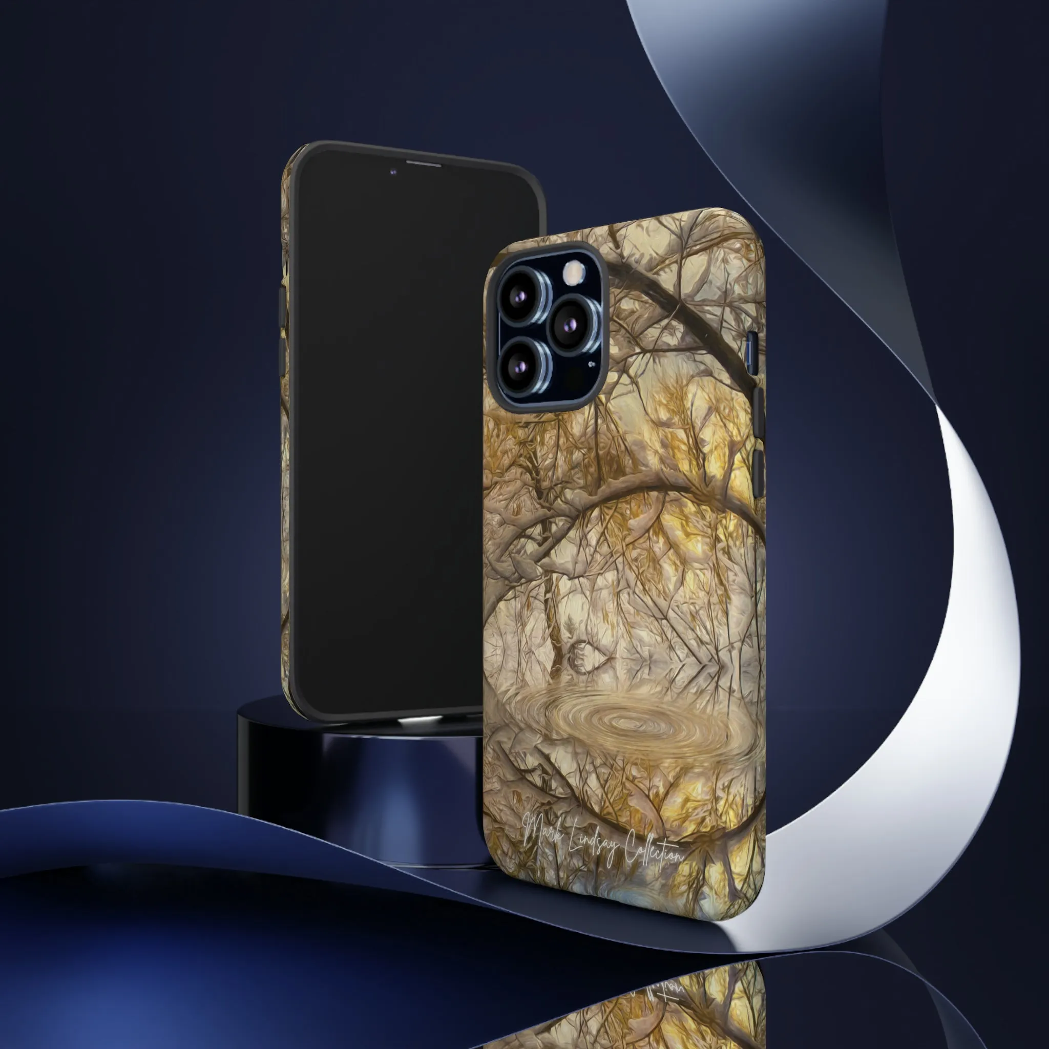 Golden Ripples Premium Impact Resistant Tough Case