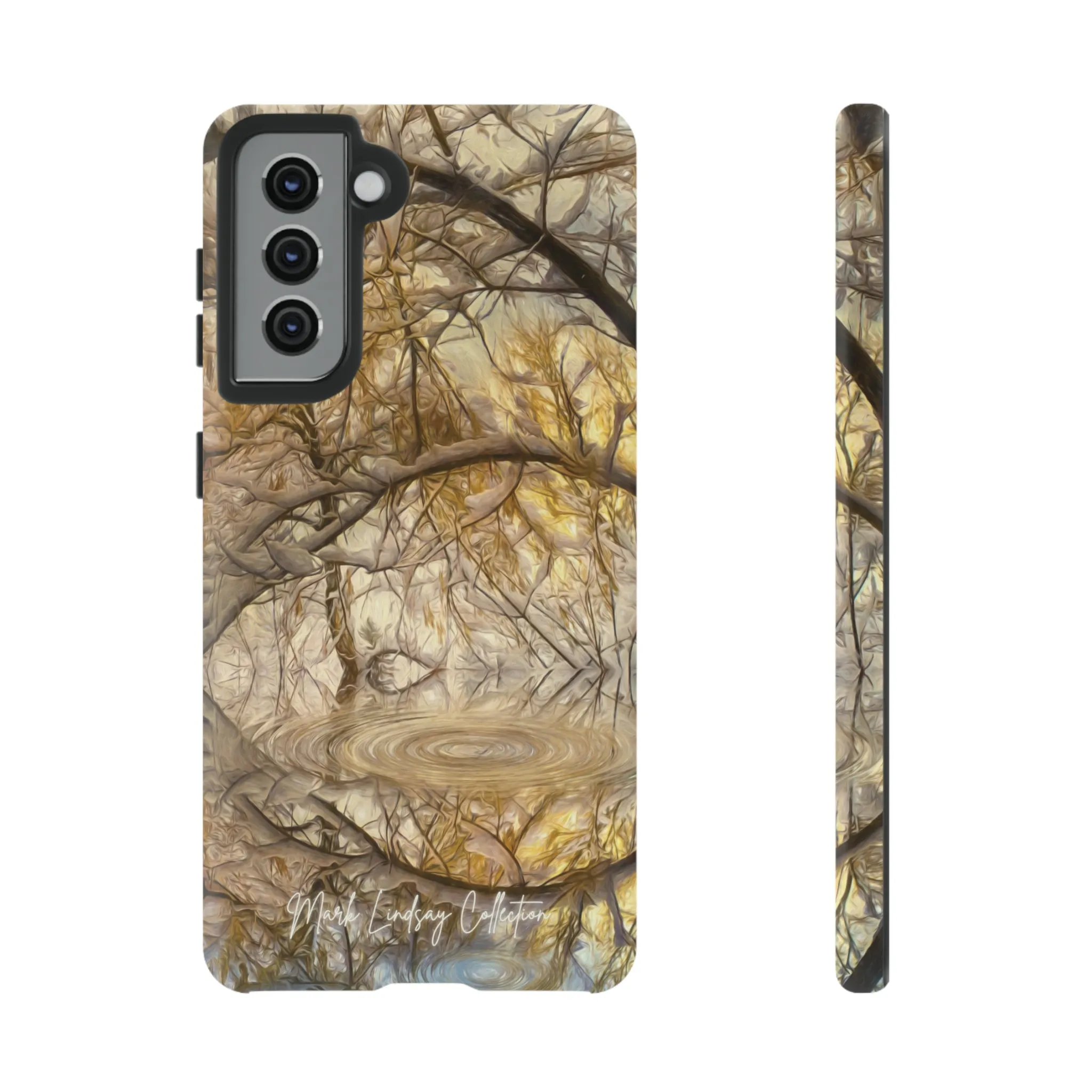 Golden Ripples Premium Impact Resistant Tough Case