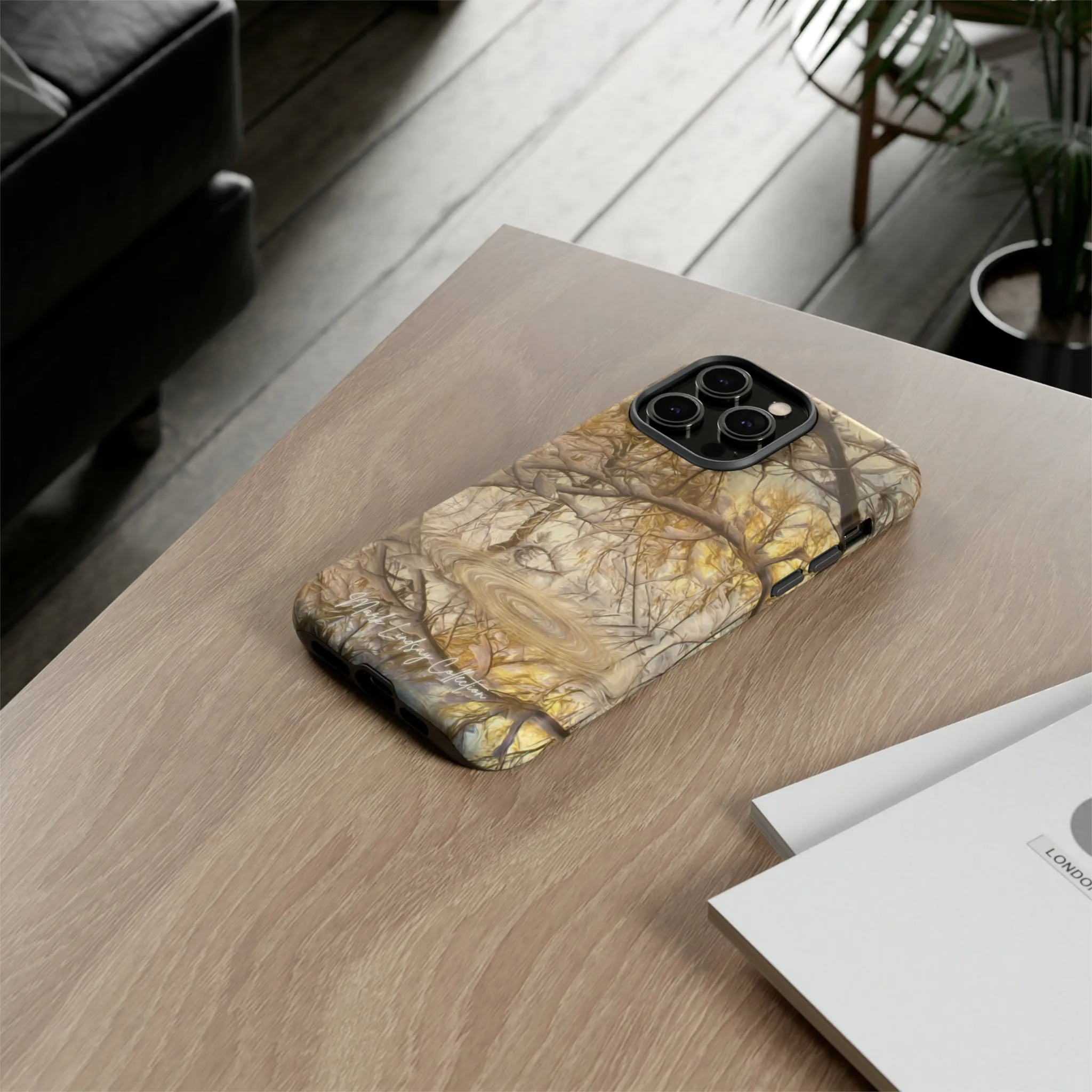 Golden Ripples Premium Impact Resistant Tough Case