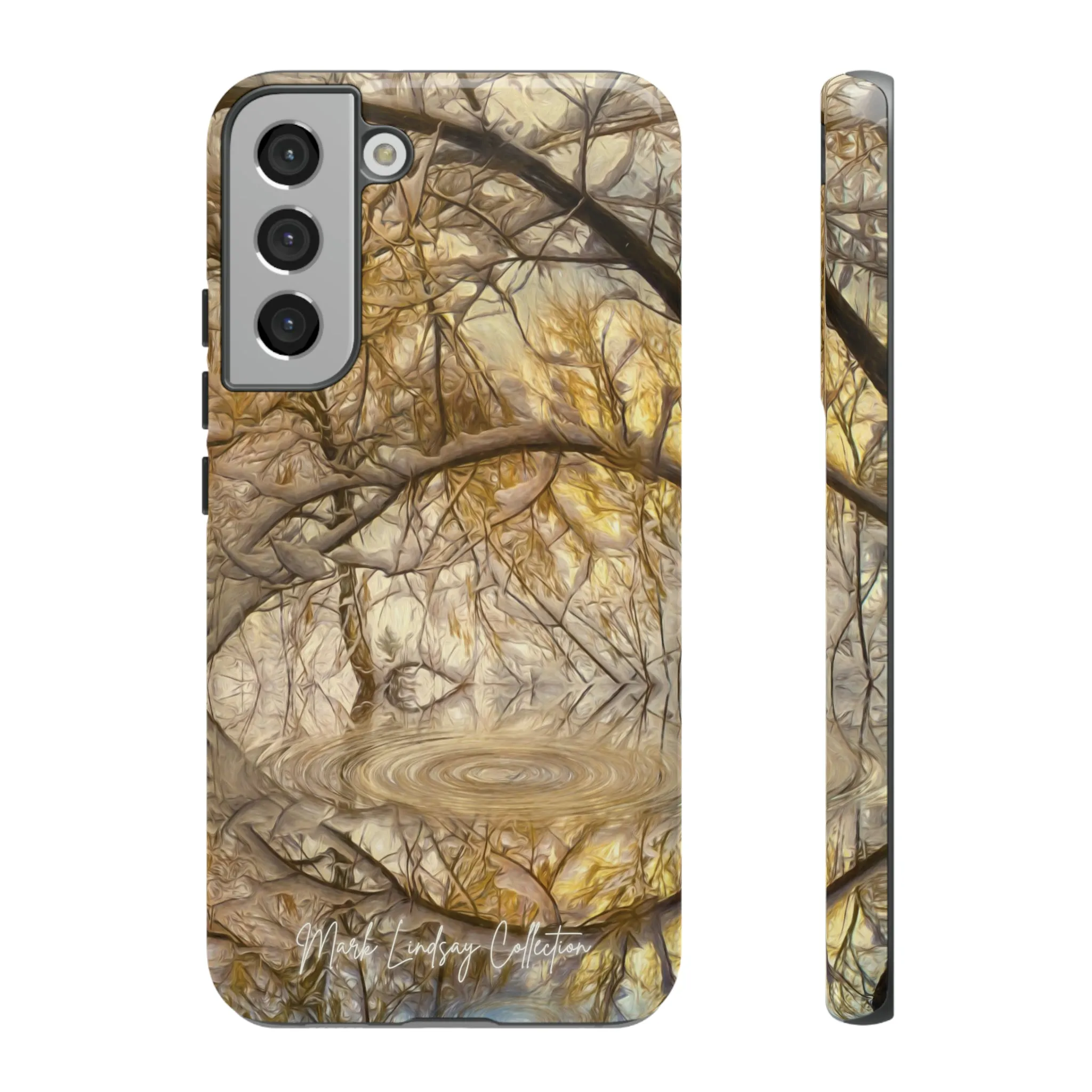 Golden Ripples Premium Impact Resistant Tough Case