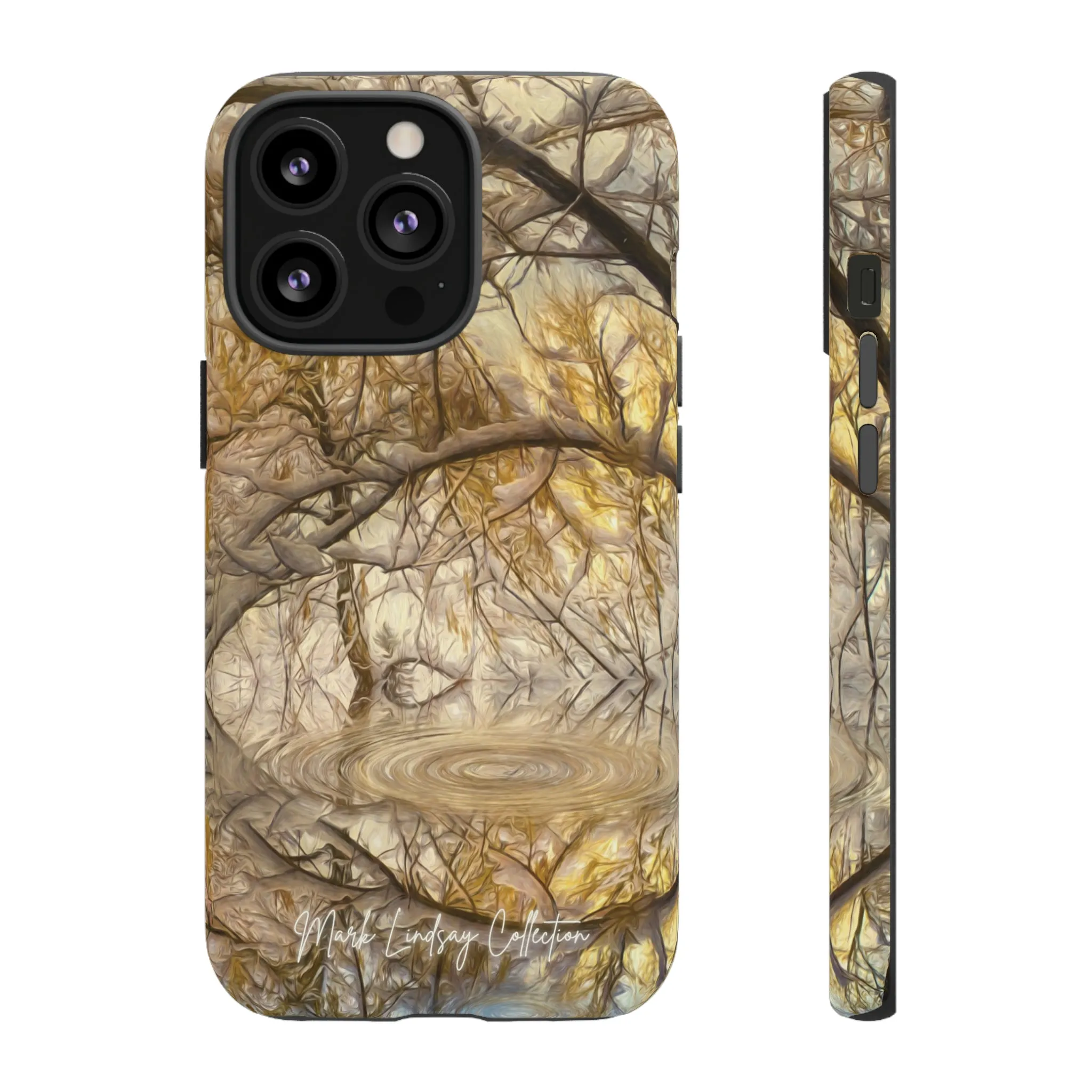Golden Ripples Premium Impact Resistant Tough Case