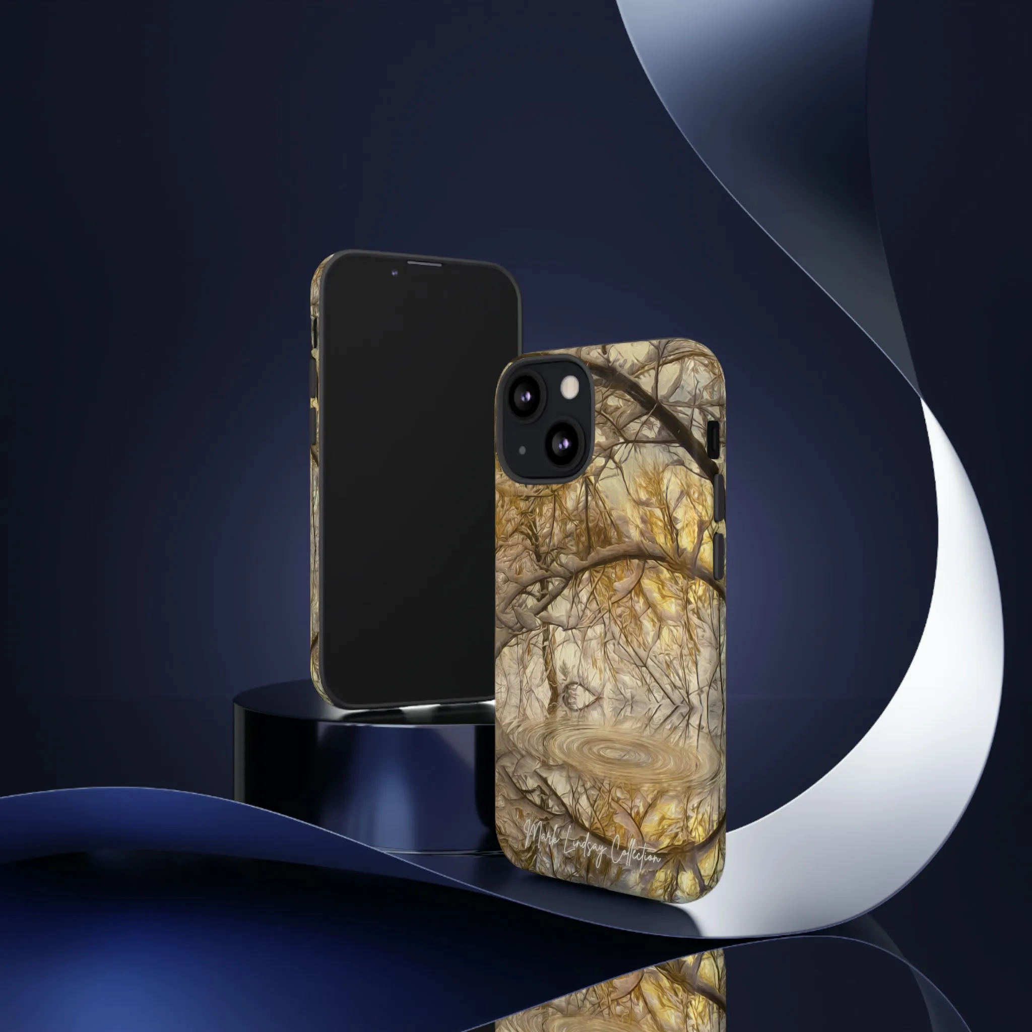 Golden Ripples Premium Impact Resistant Tough Case