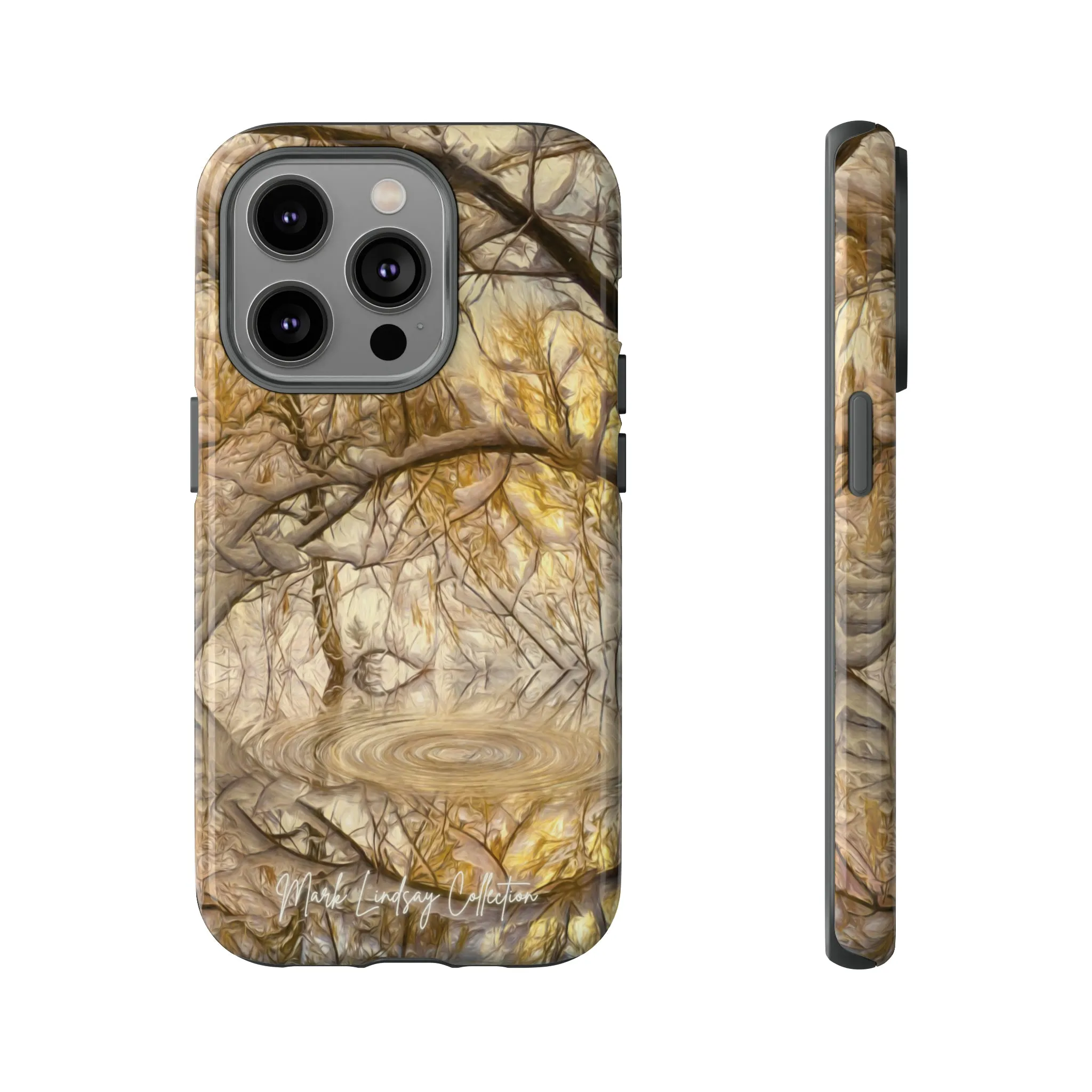 Golden Ripples Premium Impact Resistant Tough Case