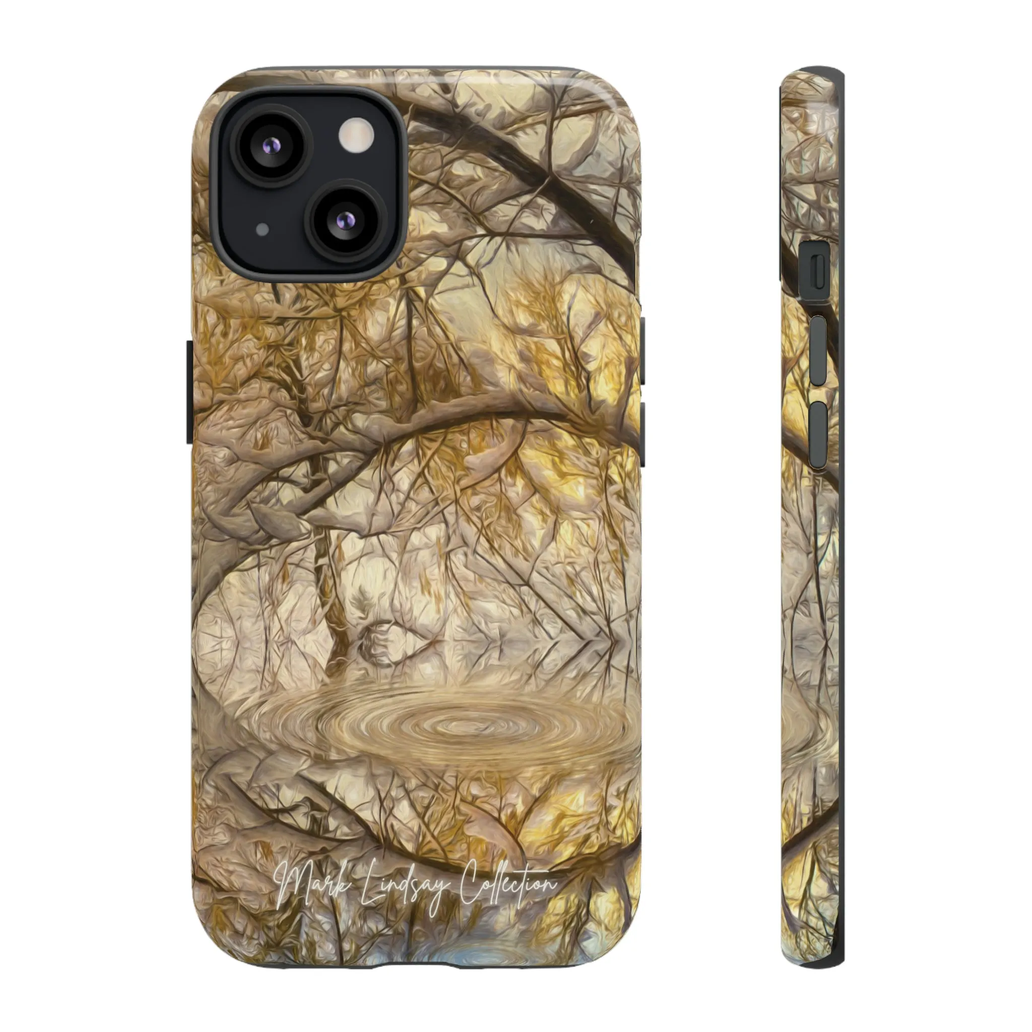 Golden Ripples Premium Impact Resistant Tough Case