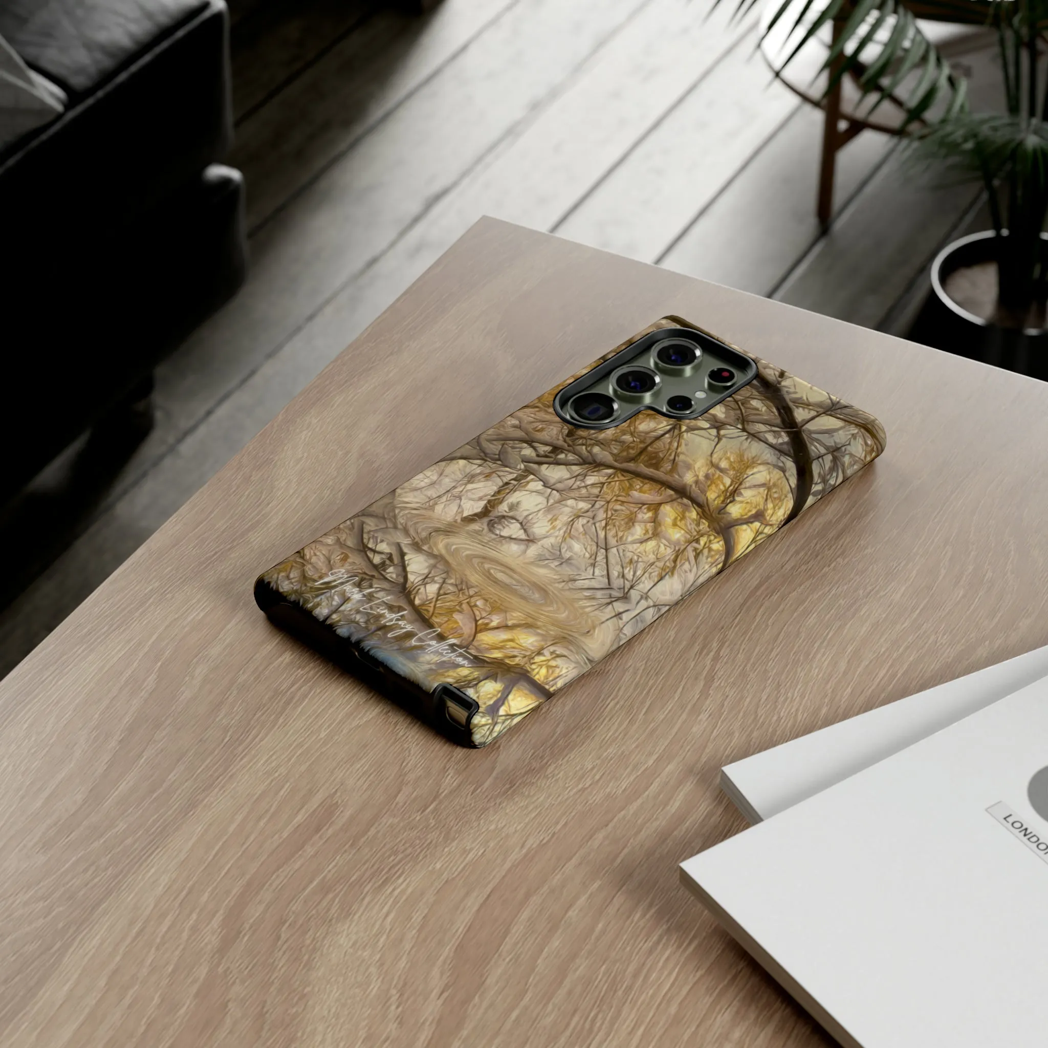 Golden Ripples Premium Impact Resistant Tough Case