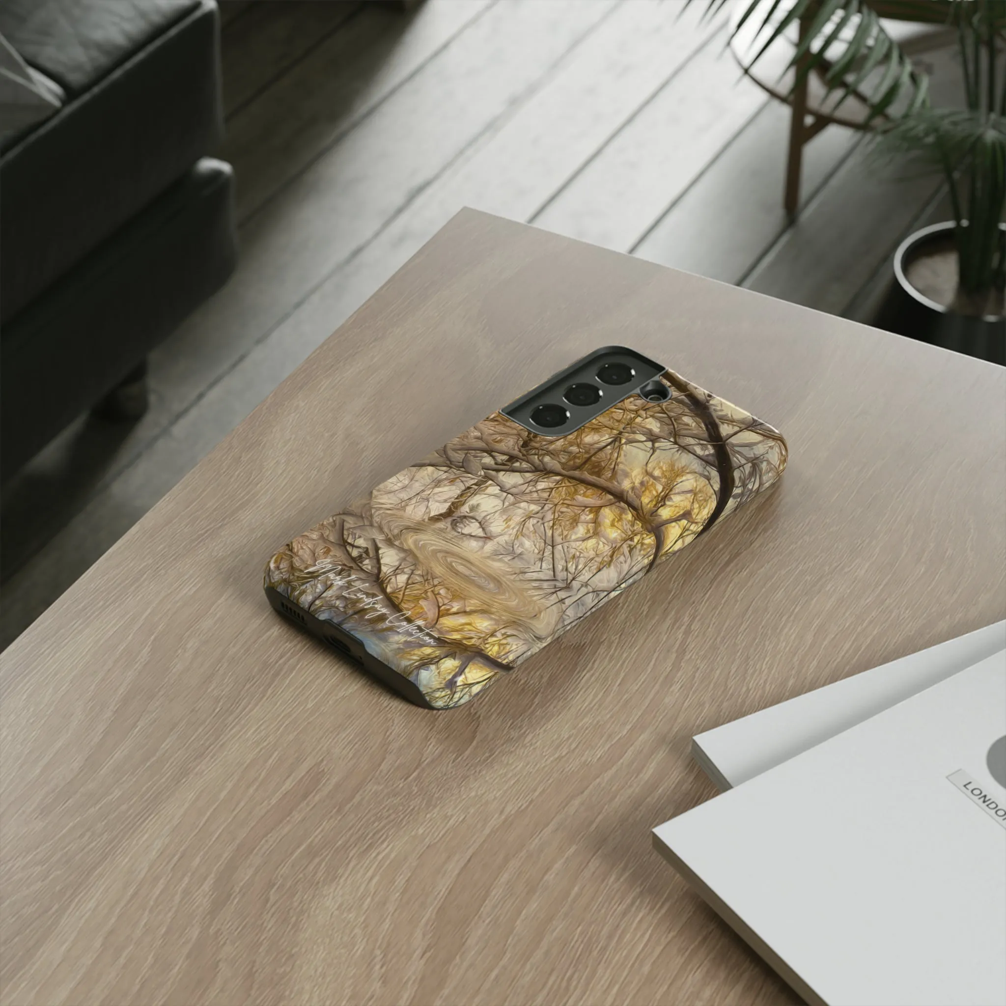 Golden Ripples Premium Impact Resistant Tough Case