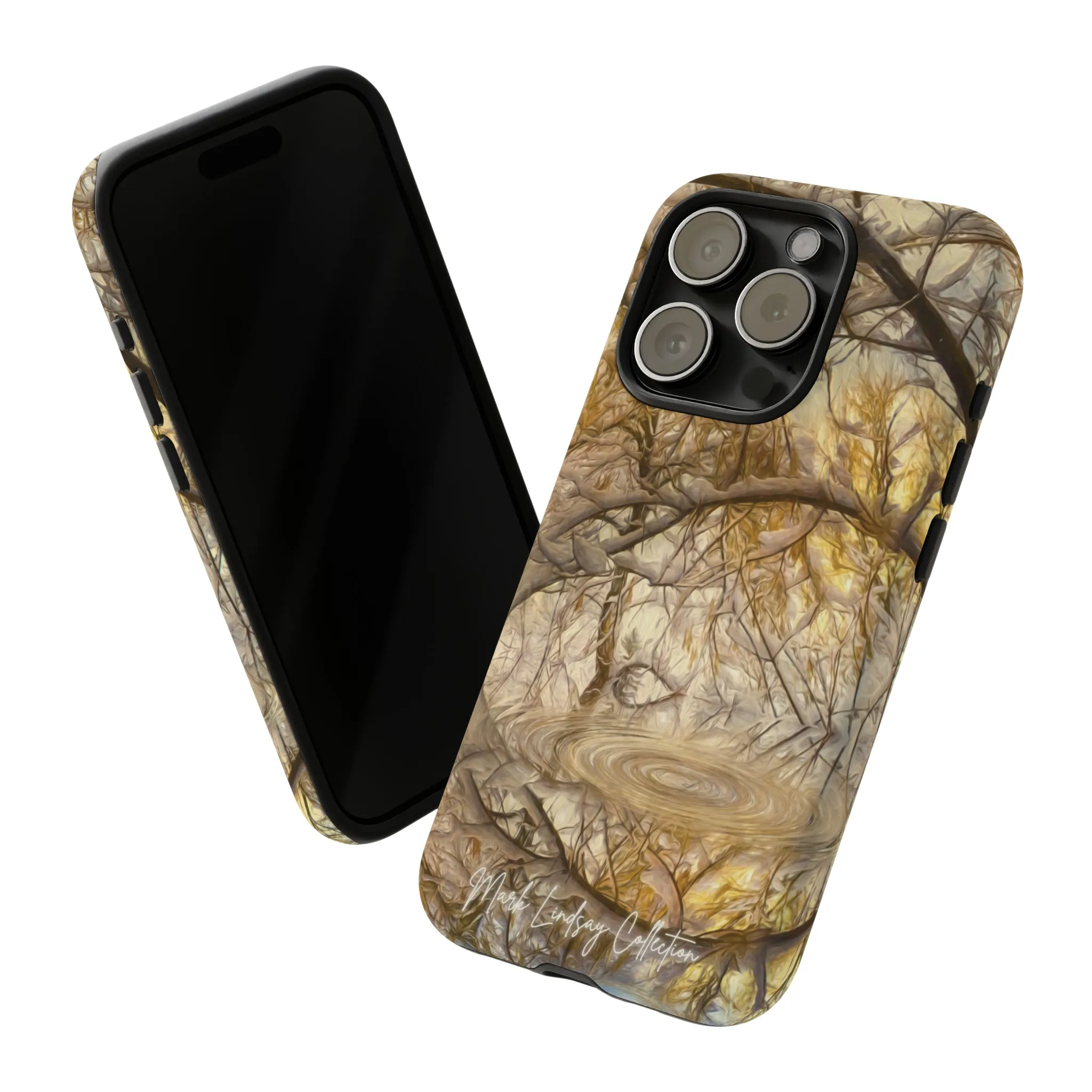 Golden Ripples Premium Impact Resistant Tough Case