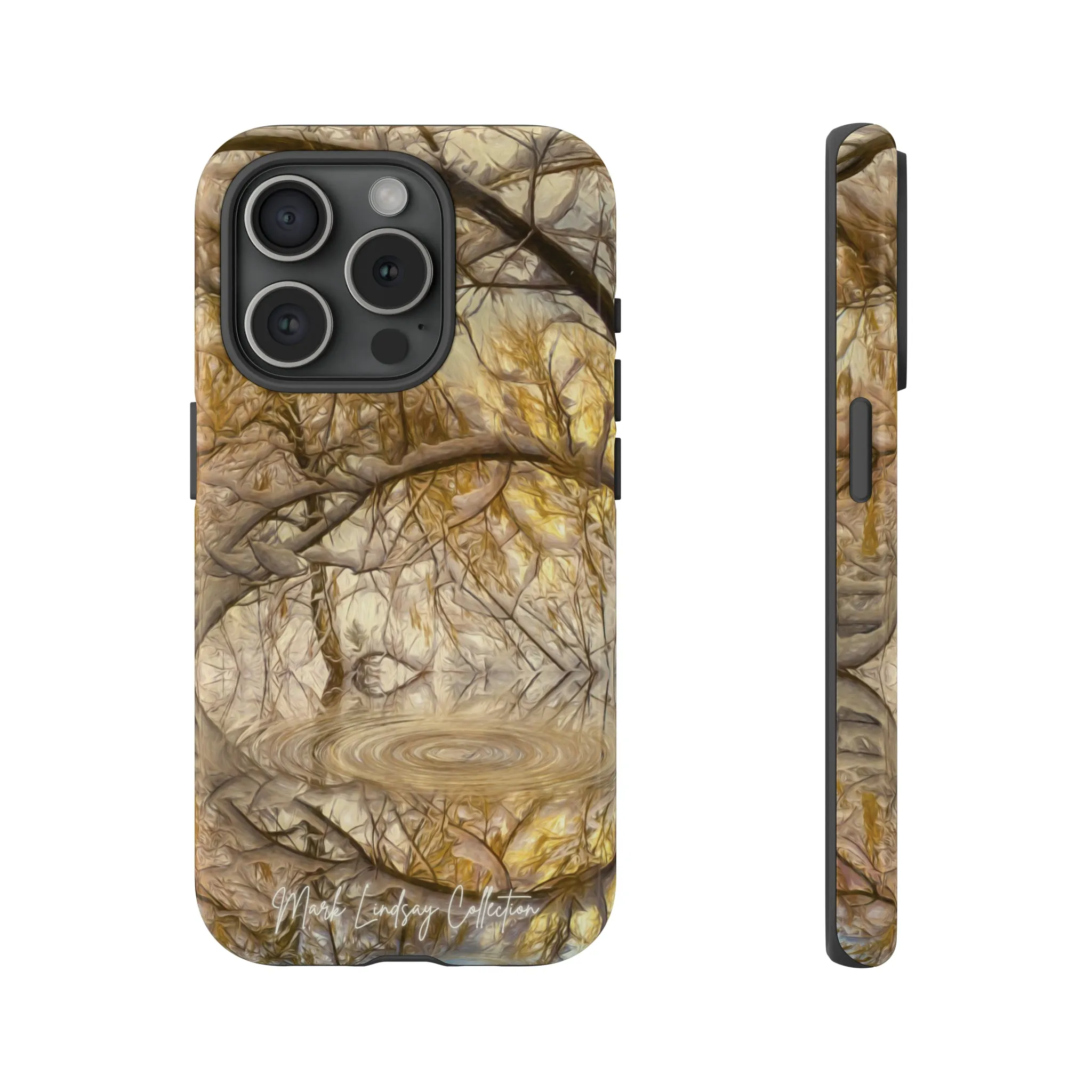 Golden Ripples Premium Impact Resistant Tough Case