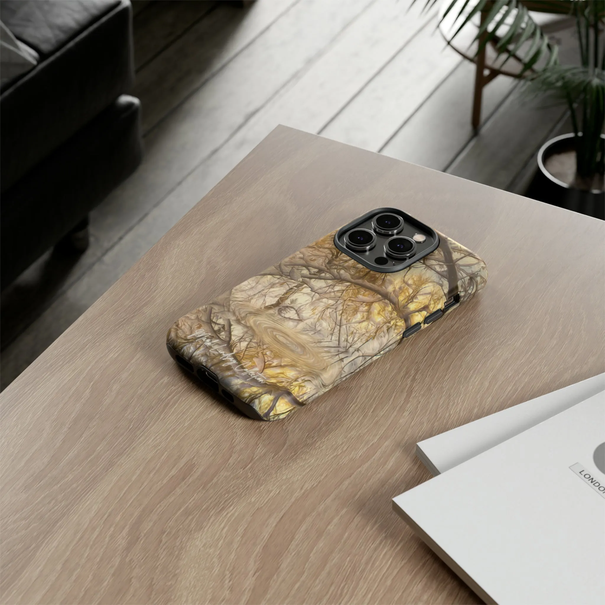 Golden Ripples Premium Impact Resistant Tough Case