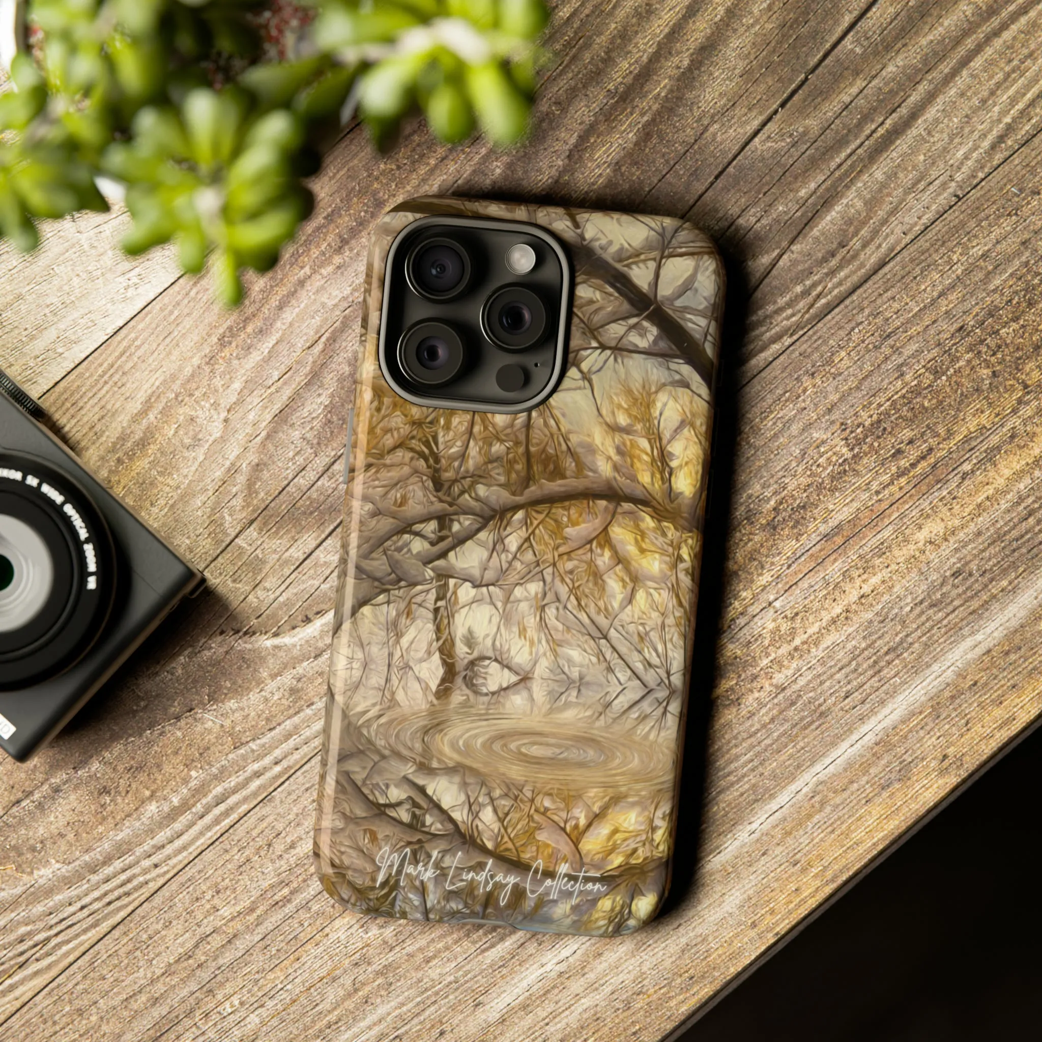 Golden Ripples Premium Impact Resistant Tough Case