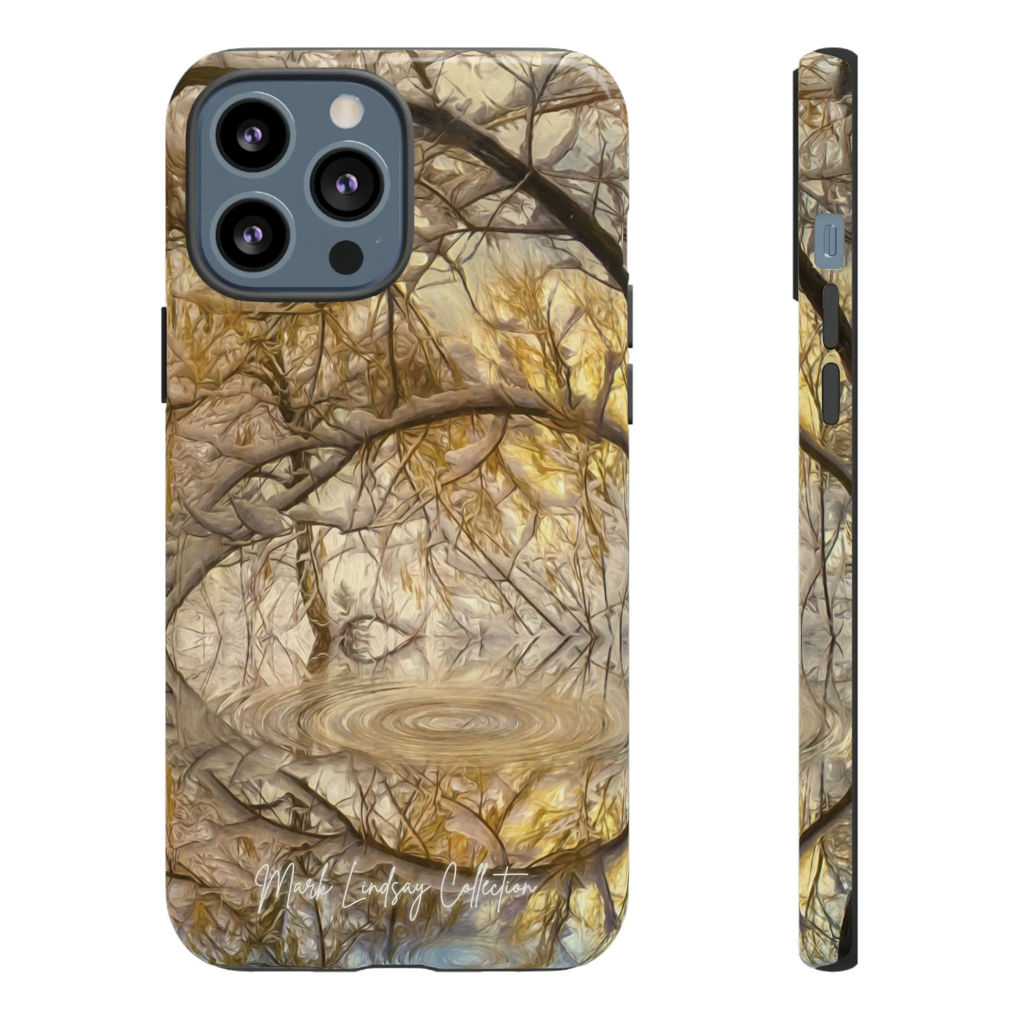 Golden Ripples Premium Impact Resistant Tough Case