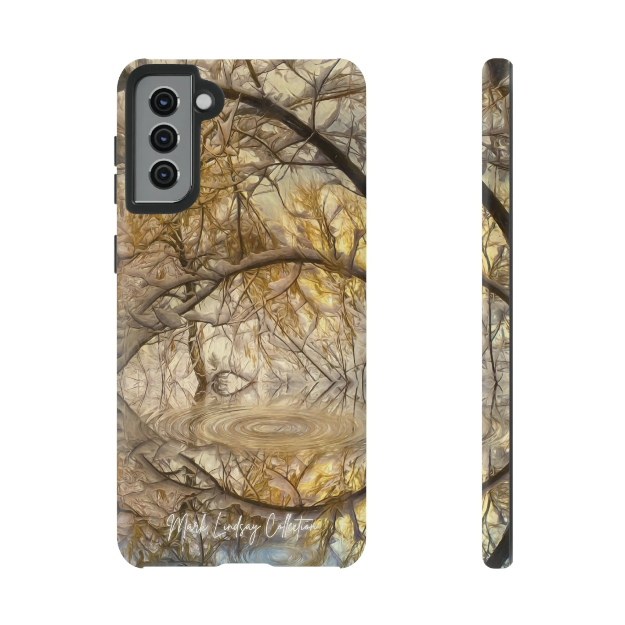 Golden Ripples Premium Impact Resistant Tough Case
