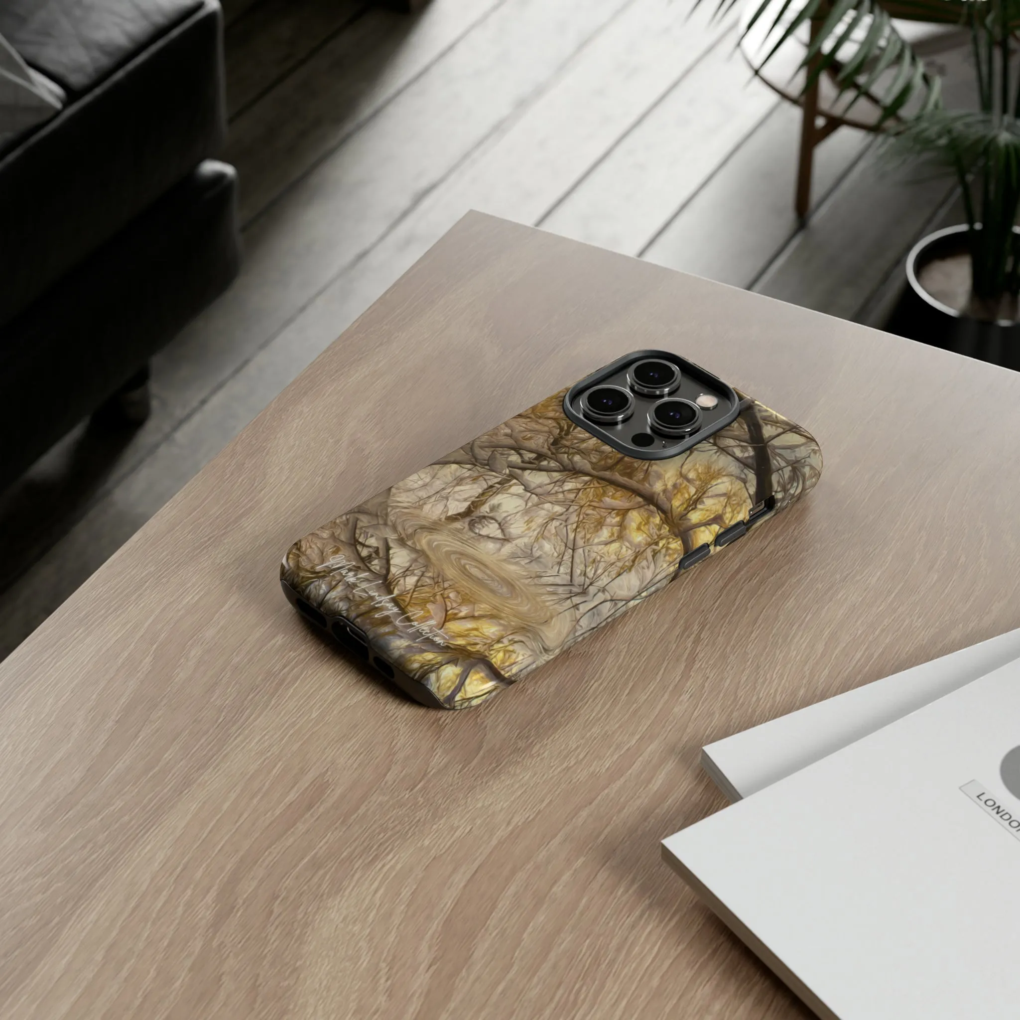 Golden Ripples Premium Impact Resistant Tough Case
