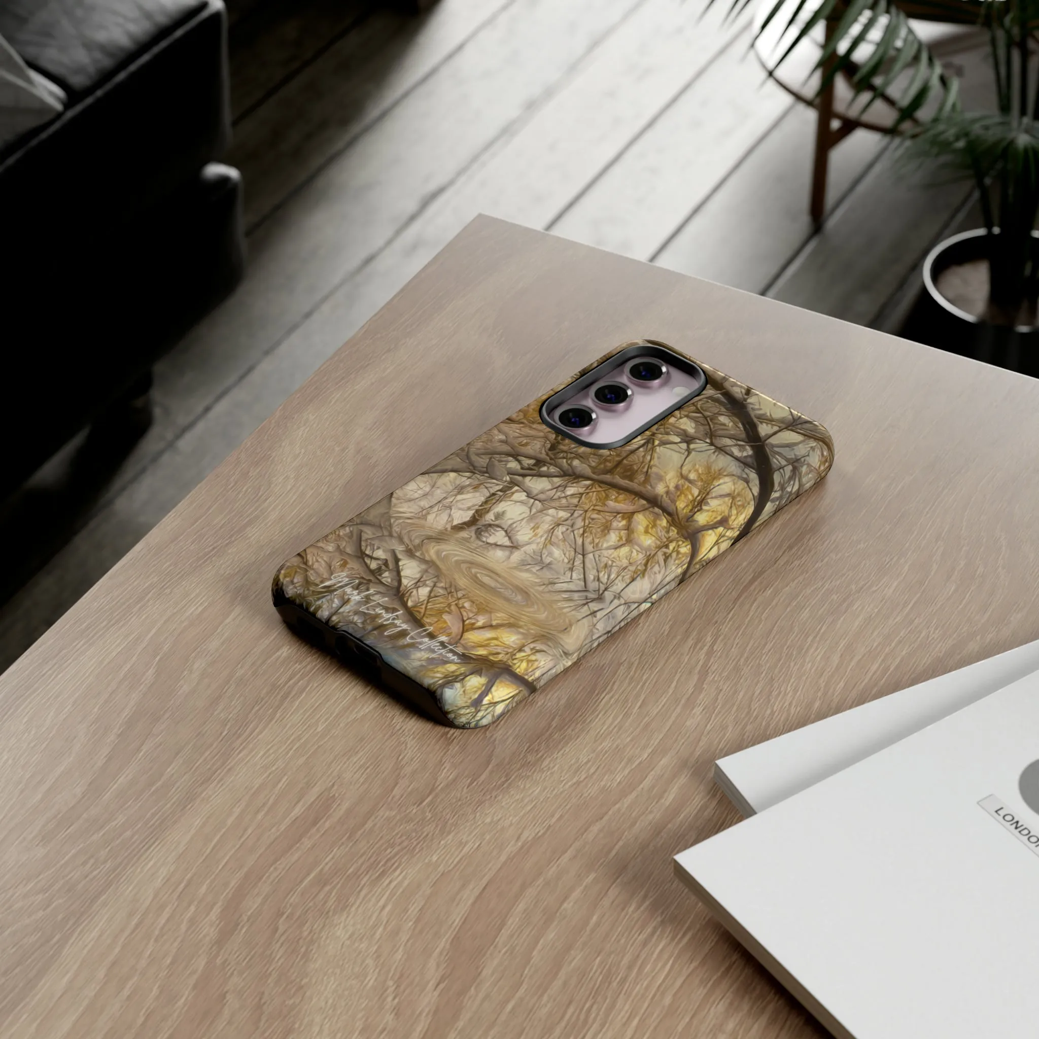Golden Ripples Premium Impact Resistant Tough Case