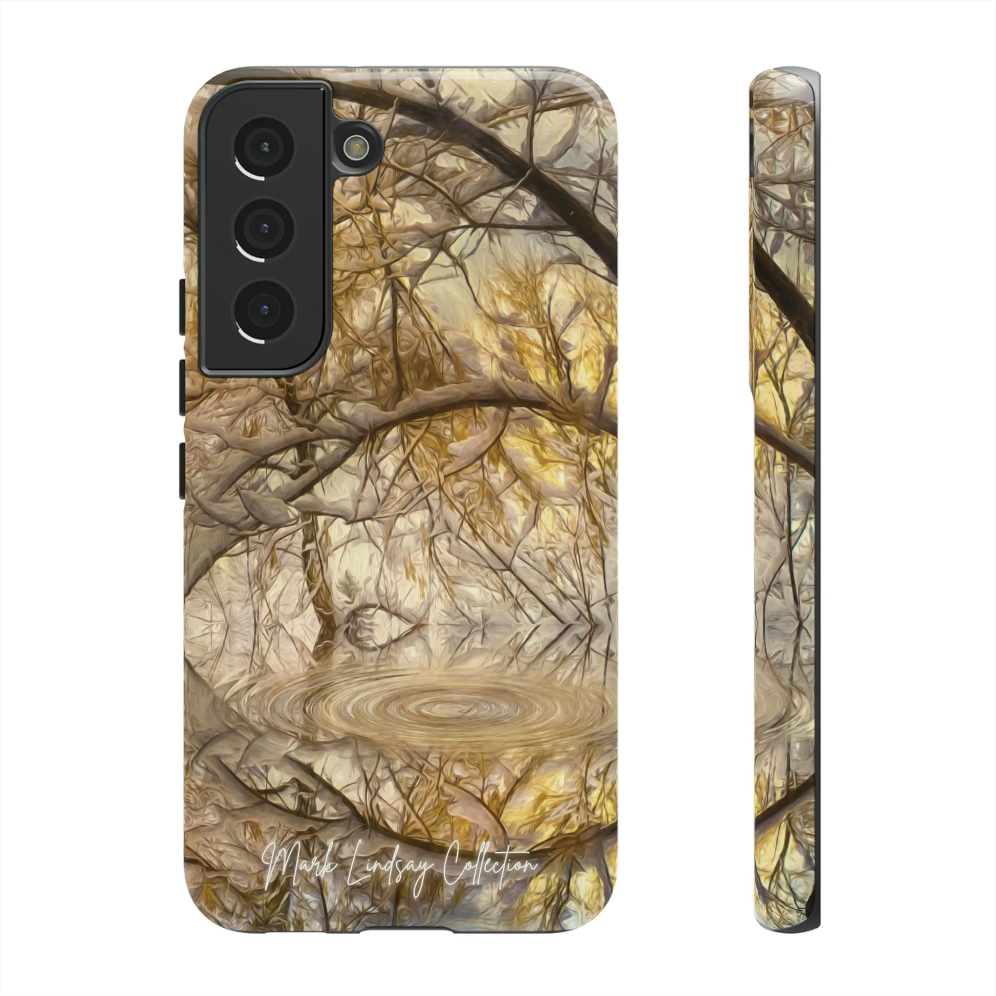 Golden Ripples Premium Impact Resistant Tough Case
