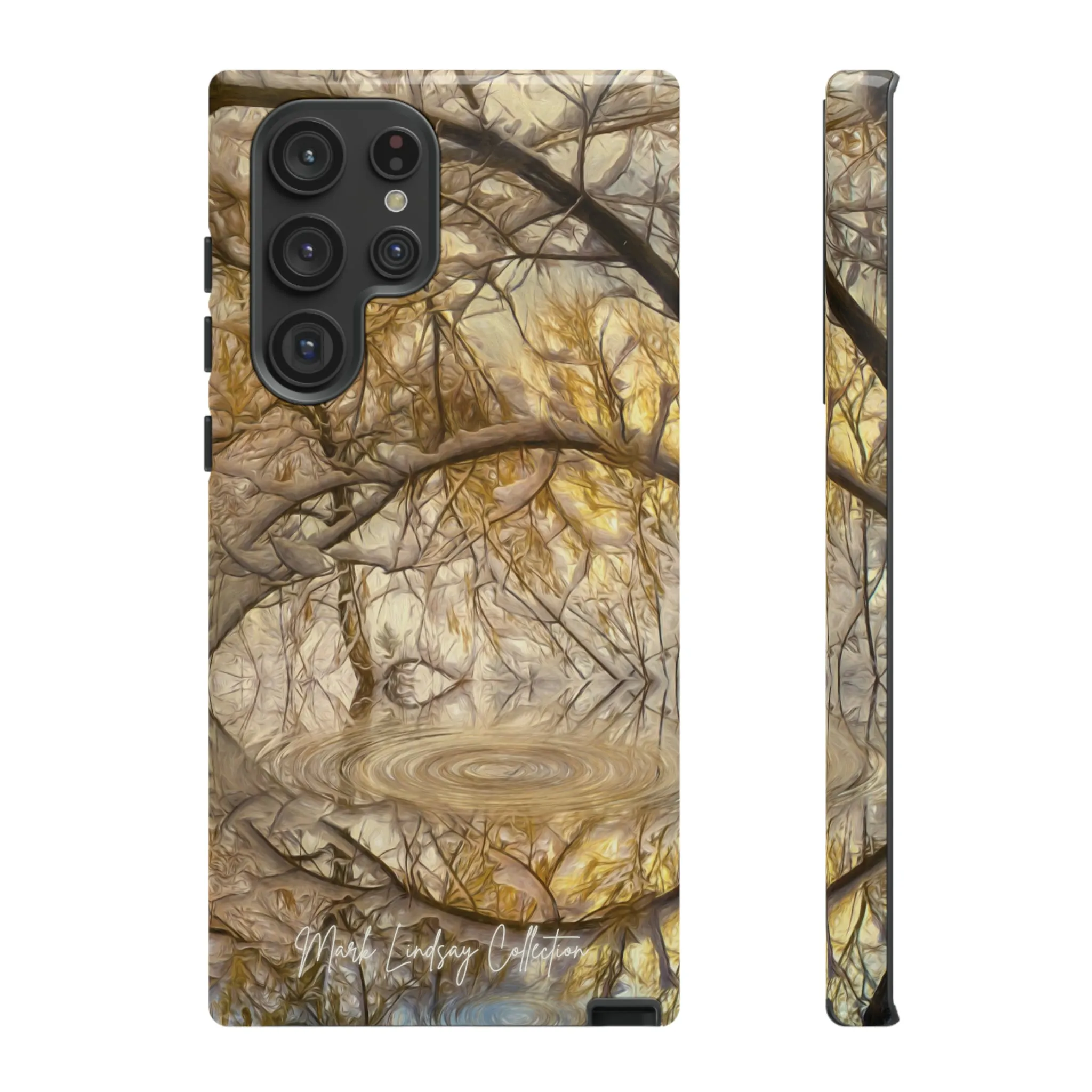 Golden Ripples Premium Impact Resistant Tough Case