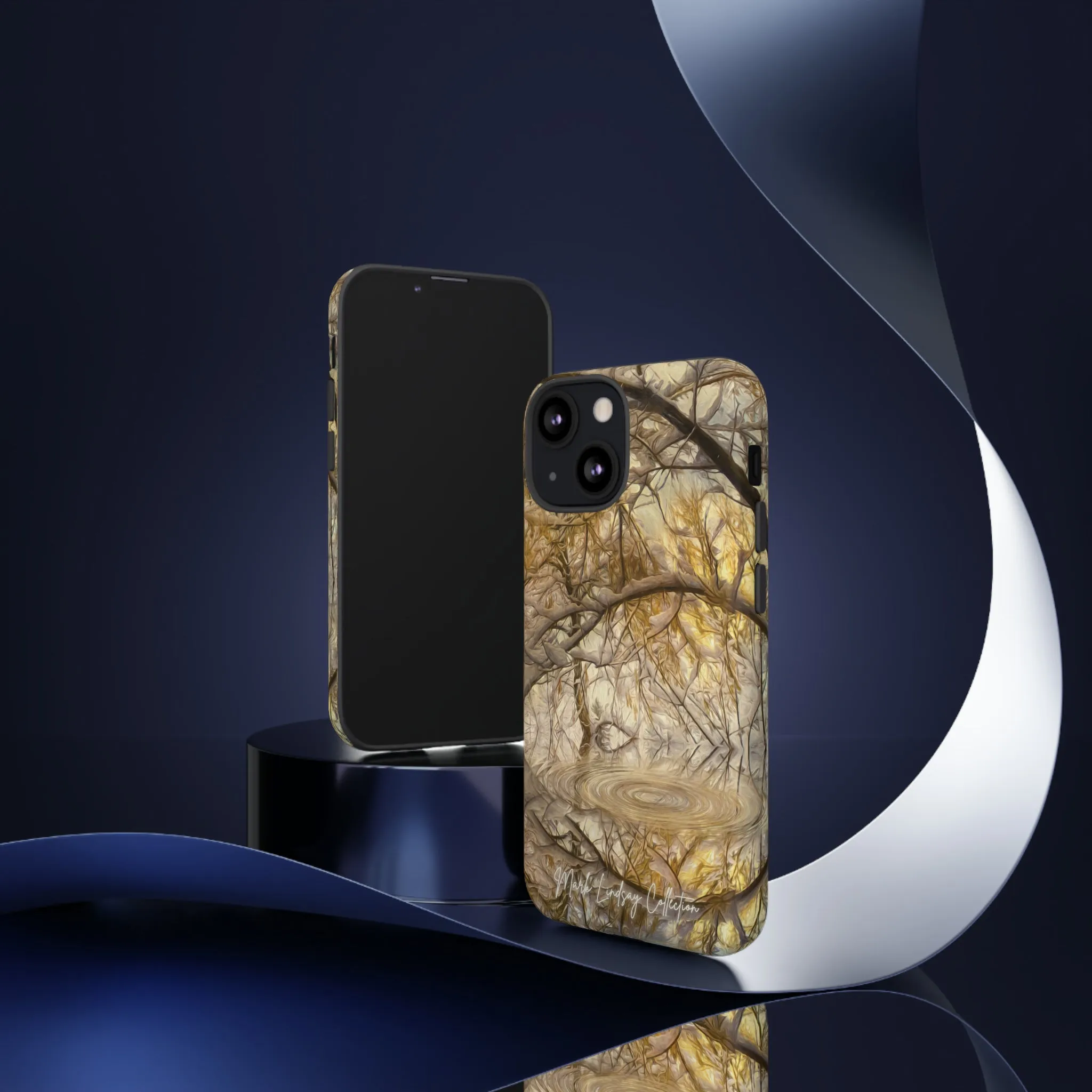 Golden Ripples Premium Impact Resistant Tough Case