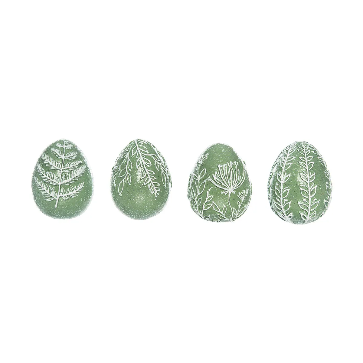 Green Egg Figurine, Set of 4