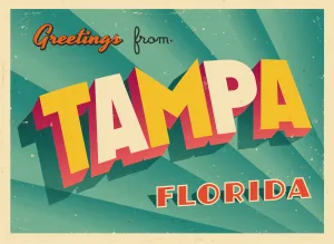 Greeting from Tampa Custom Art