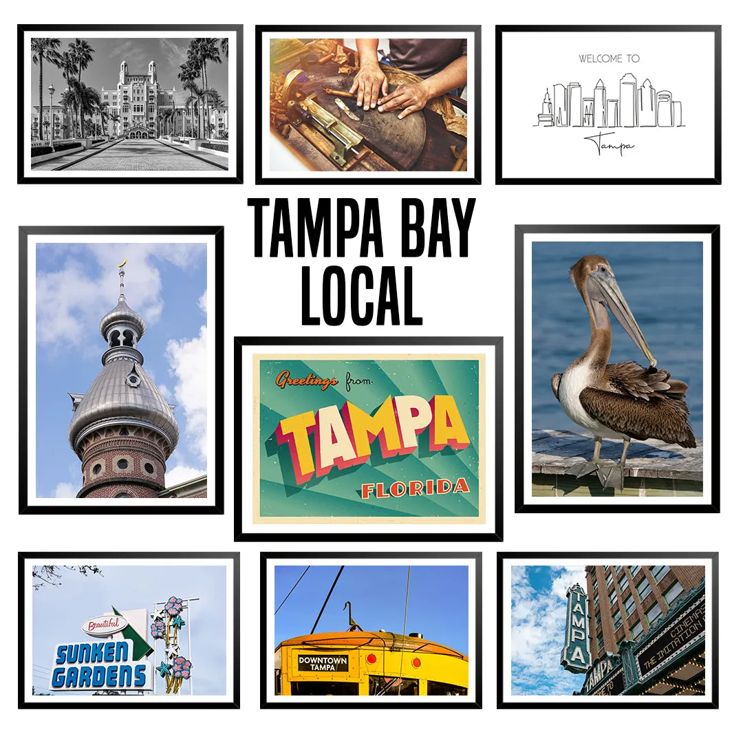 Greeting from Tampa Custom Art