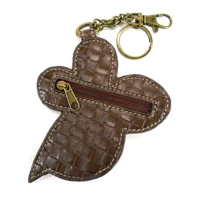 Honey Bee KEYCHAIN/KEY FOB/COIN PURSE* Vegan