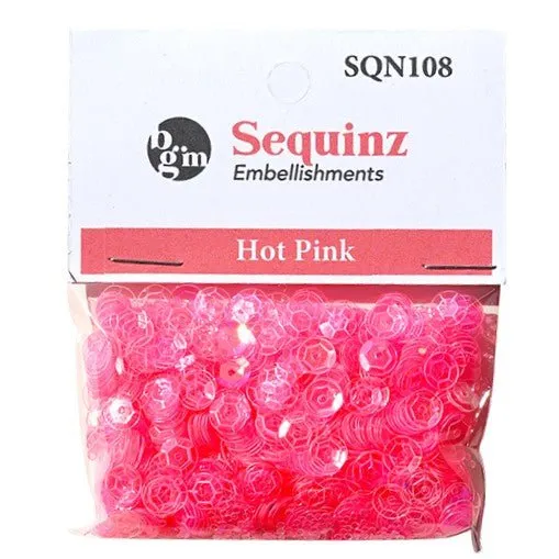 Hot Pink Sequins
