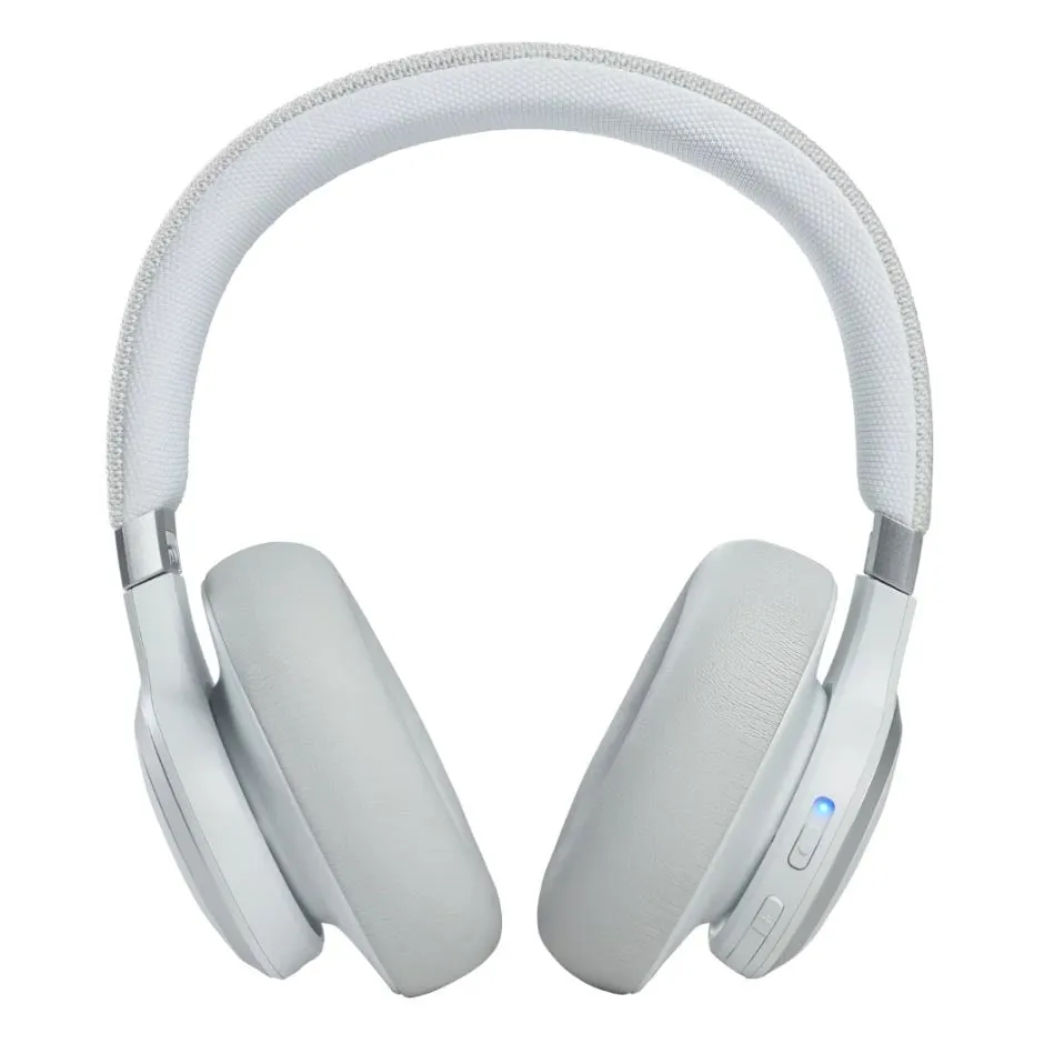 JBL Live 660NC wireless headphones, white