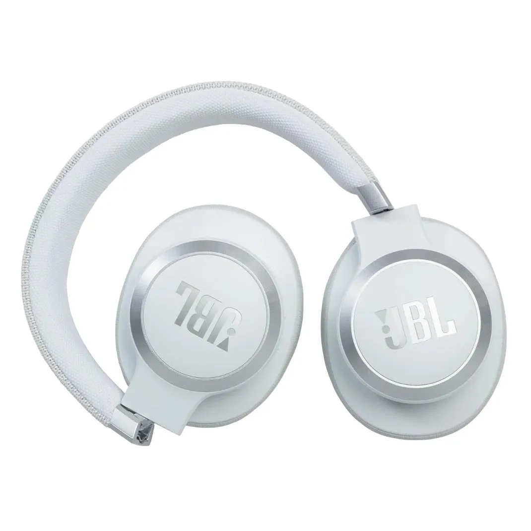 JBL Live 660NC wireless headphones, white