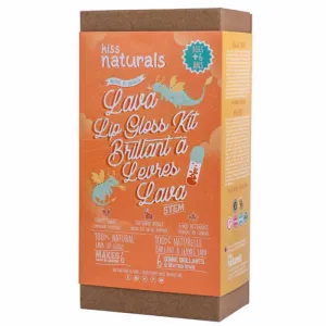 Kiss Naturals DIY Lava Lip Gloss Kit for Kids