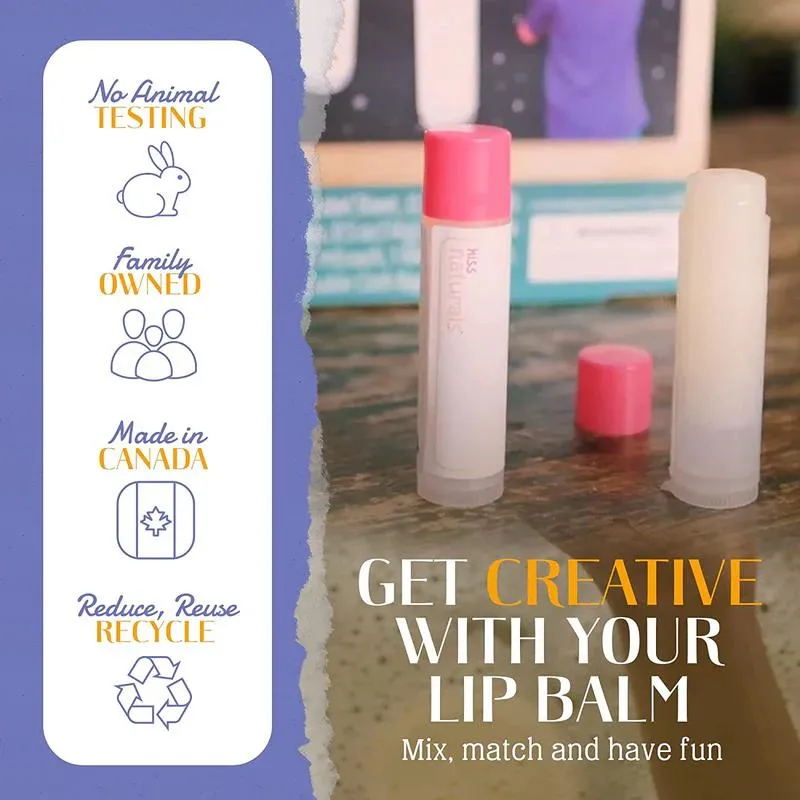 Kiss Naturals DIY Lip Balm Kit for Kids