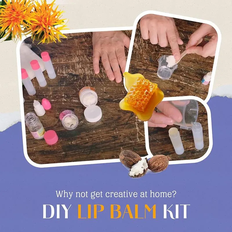 Kiss Naturals DIY Lip Balm Kit for Kids