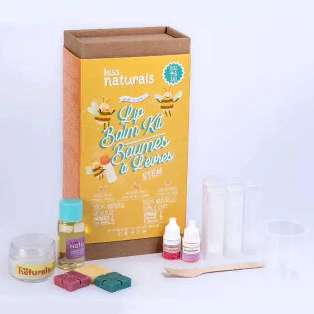 Kiss Naturals DIY Lip Balm Kit for Kids