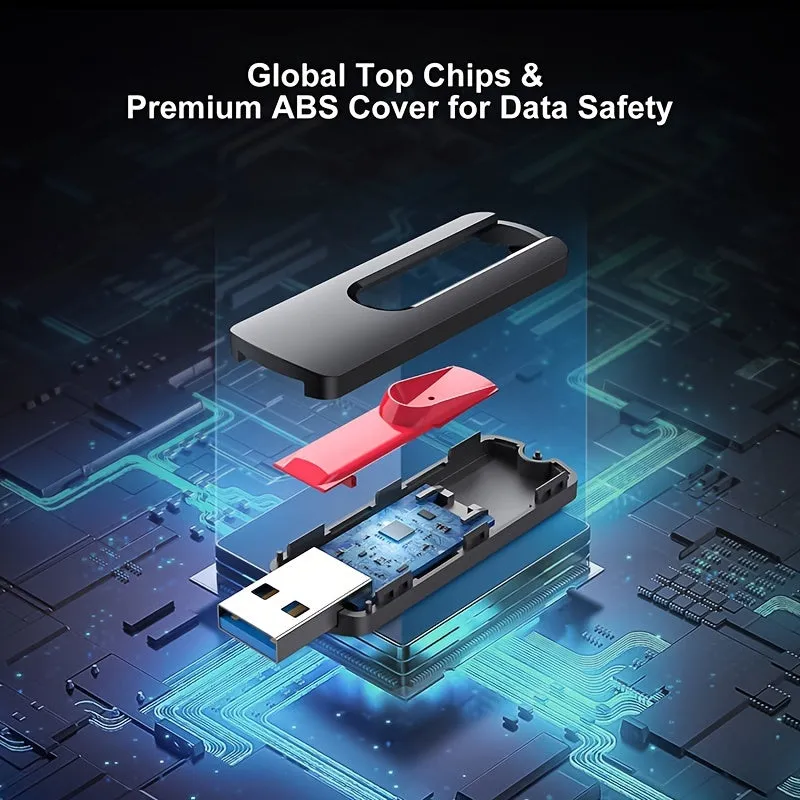 KOOTION 2-Pack 128GB USB Flash Drive High-Speed and Waterproof Storage Solution
