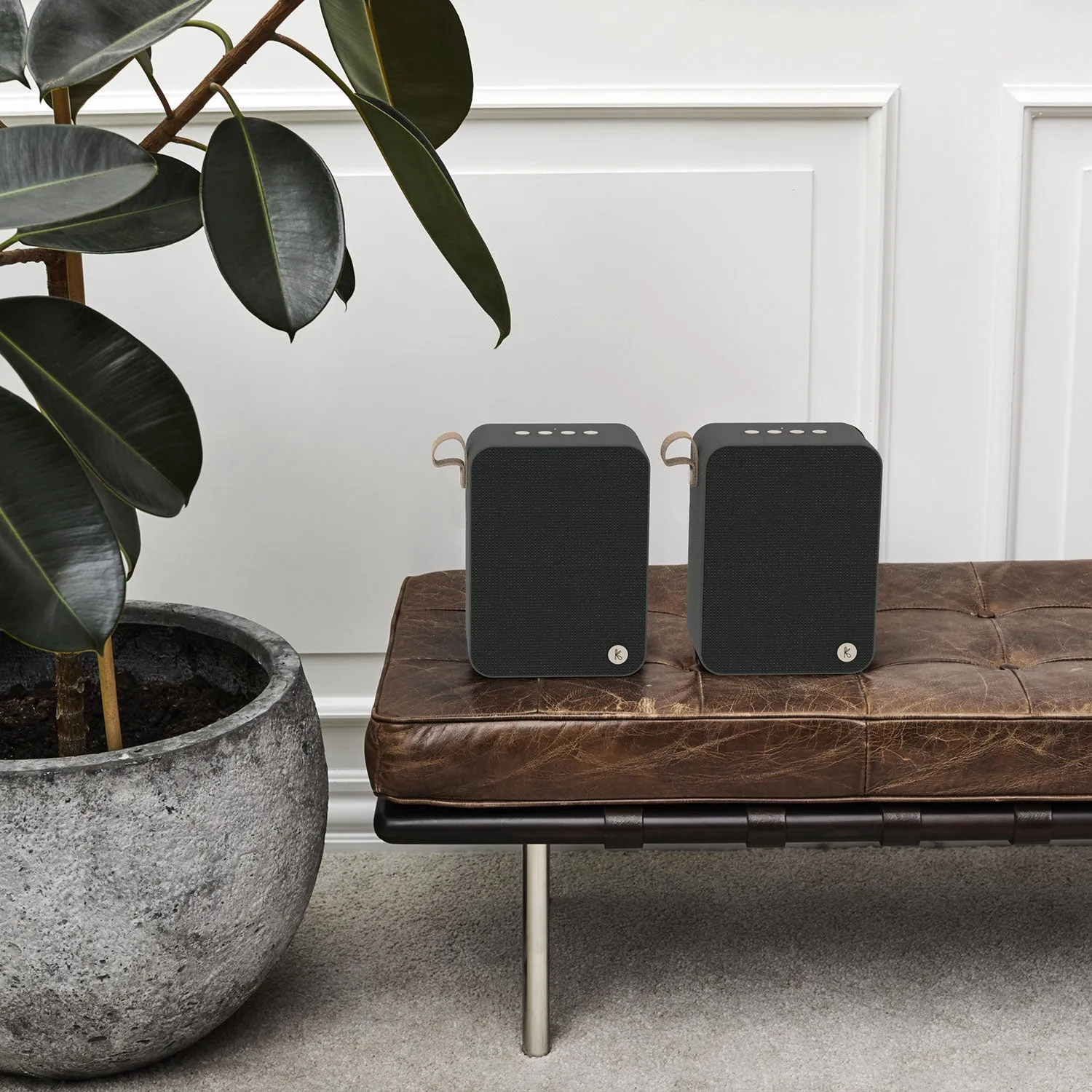kreafunk | aboom plus bluetooth speaker | black - LC