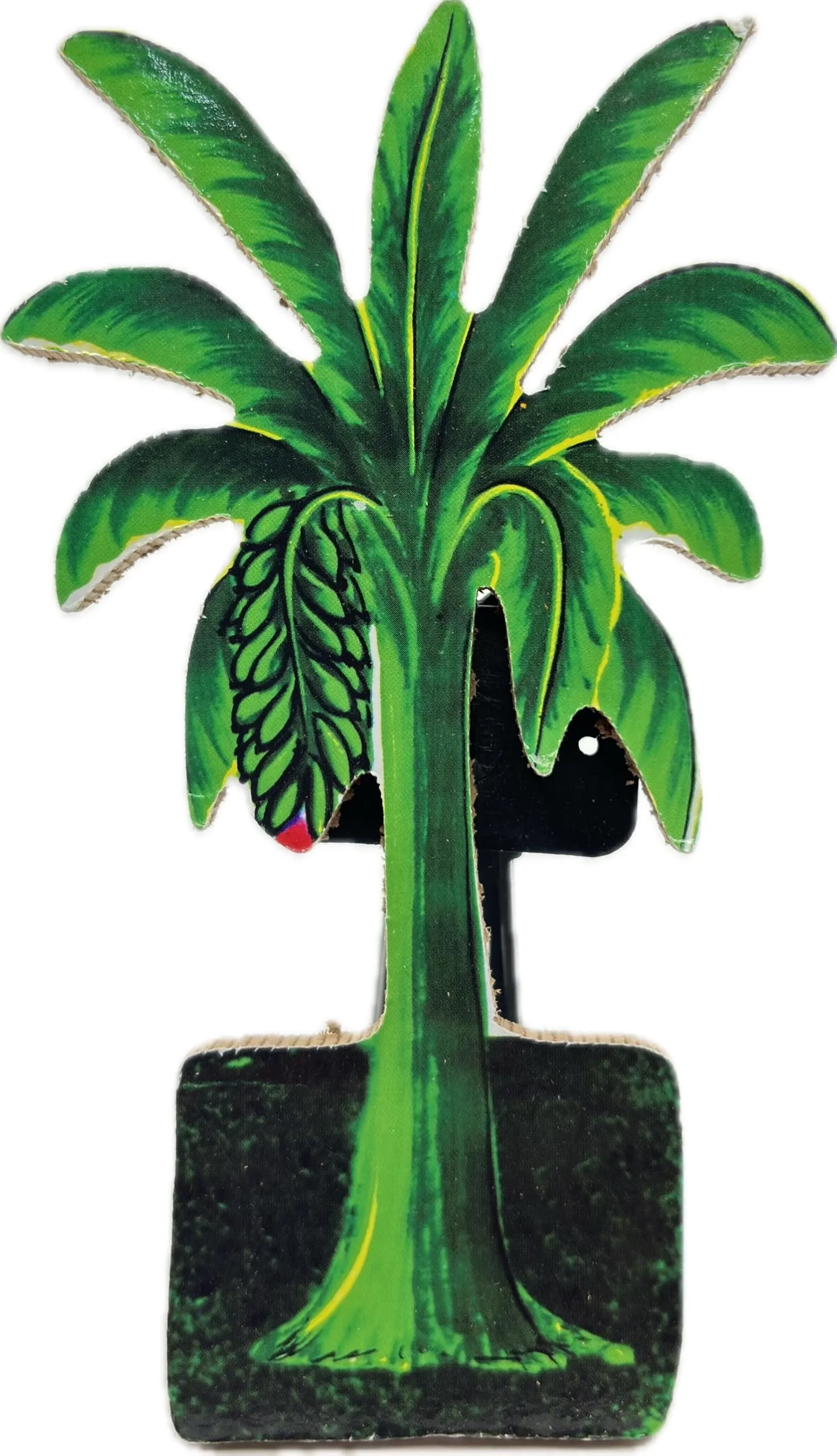 Laddu Gopal Banana Tree for Thursday Pooja or Janmashtami | Ganpati | Radhaashtami Decoration Wooden MDF Tree Size 6 Inch
