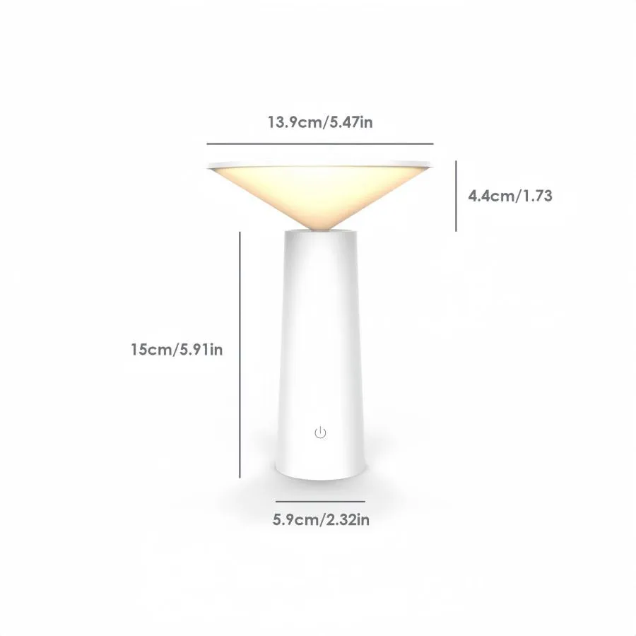 LED Simple Atmosphere Table Lamp, Creative European Style Table Lamp, USB Charging Creative Decoration Restaurant Bedside Night Light