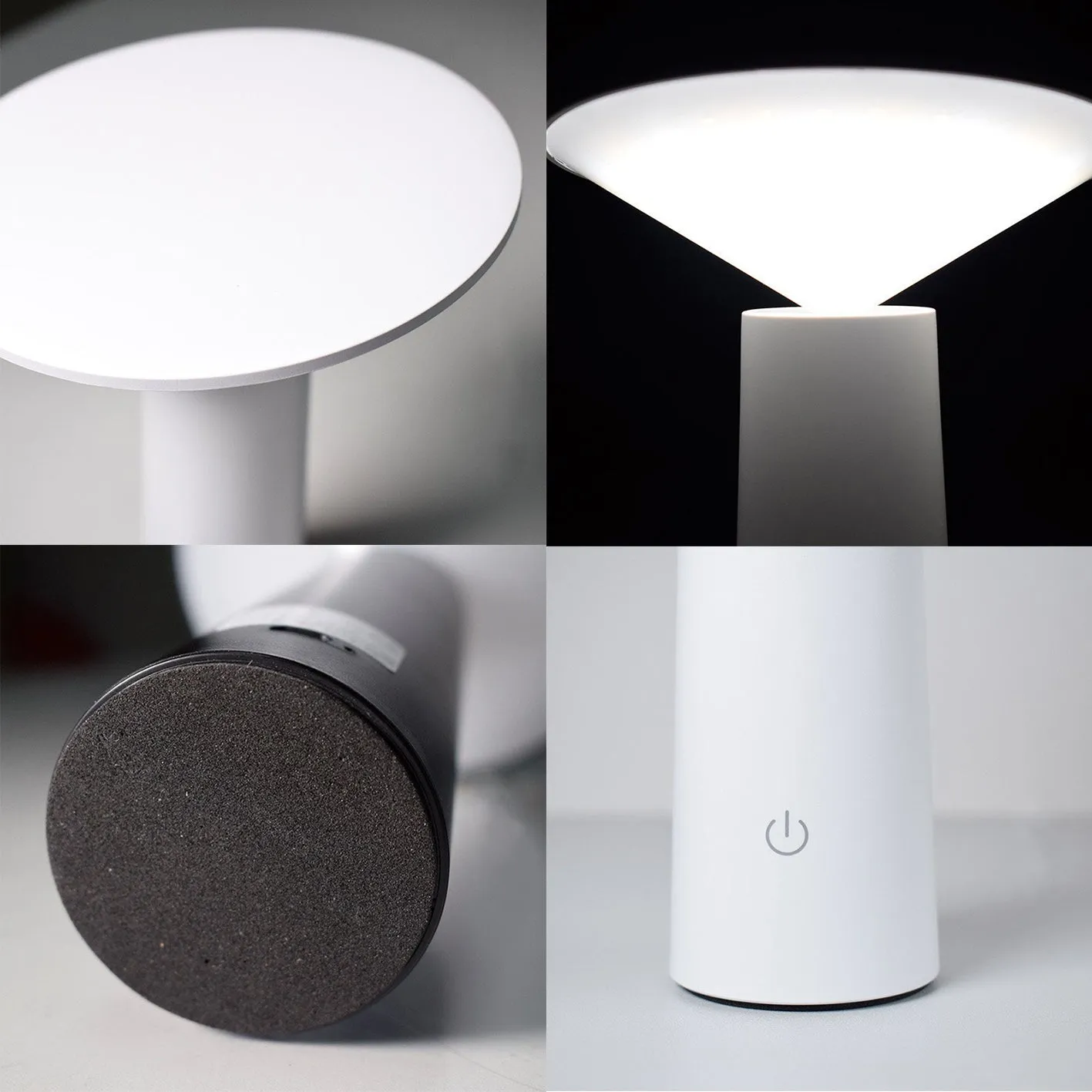 LED Simple Atmosphere Table Lamp, Creative European Style Table Lamp, USB Charging Creative Decoration Restaurant Bedside Night Light