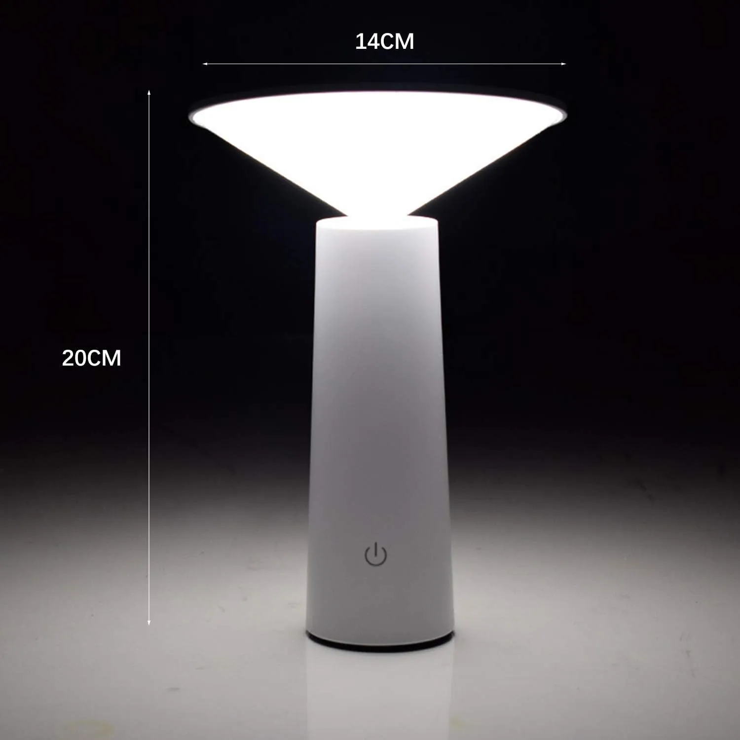 LED Simple Atmosphere Table Lamp, Creative European Style Table Lamp, USB Charging Creative Decoration Restaurant Bedside Night Light