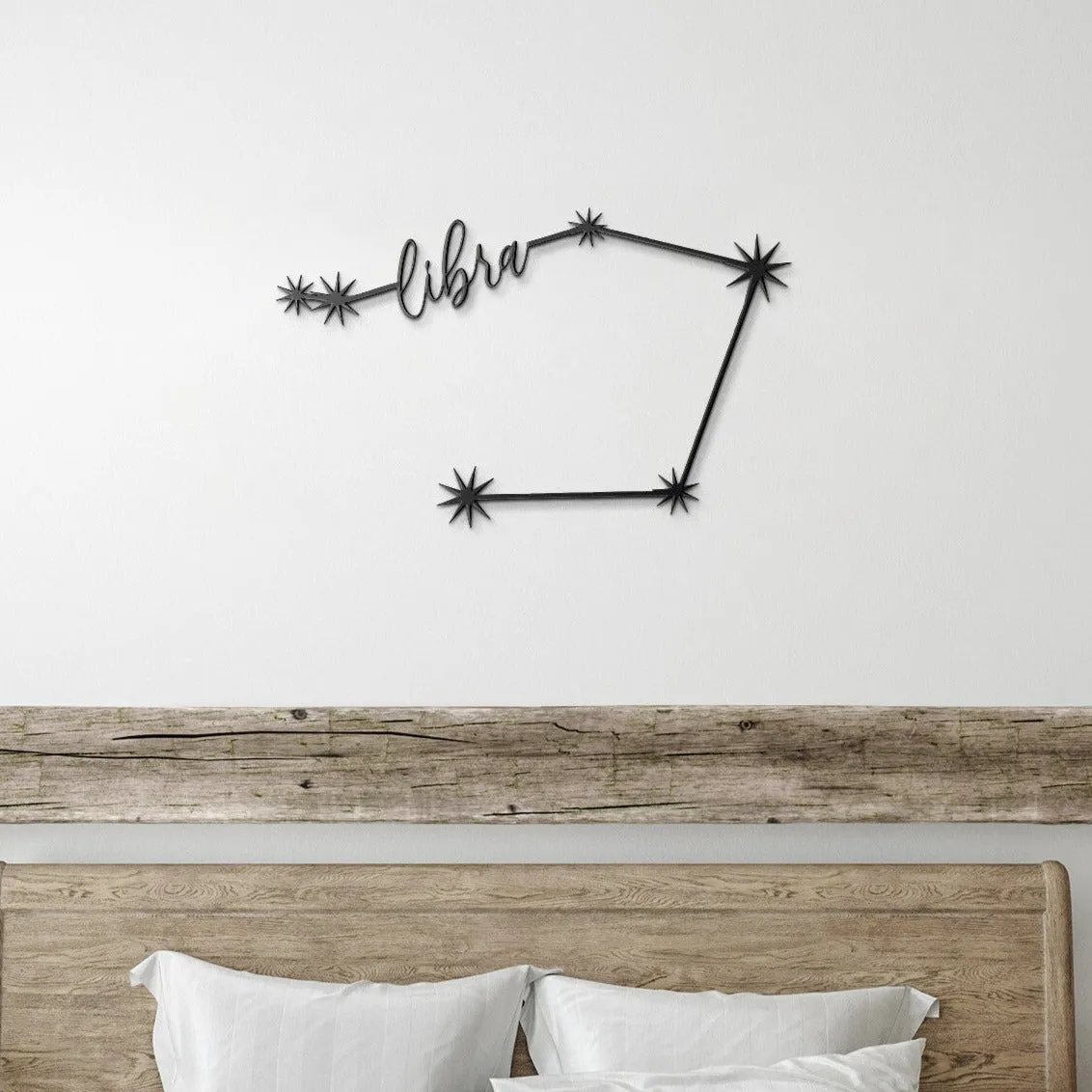 Libra Constellation Metal Sign
