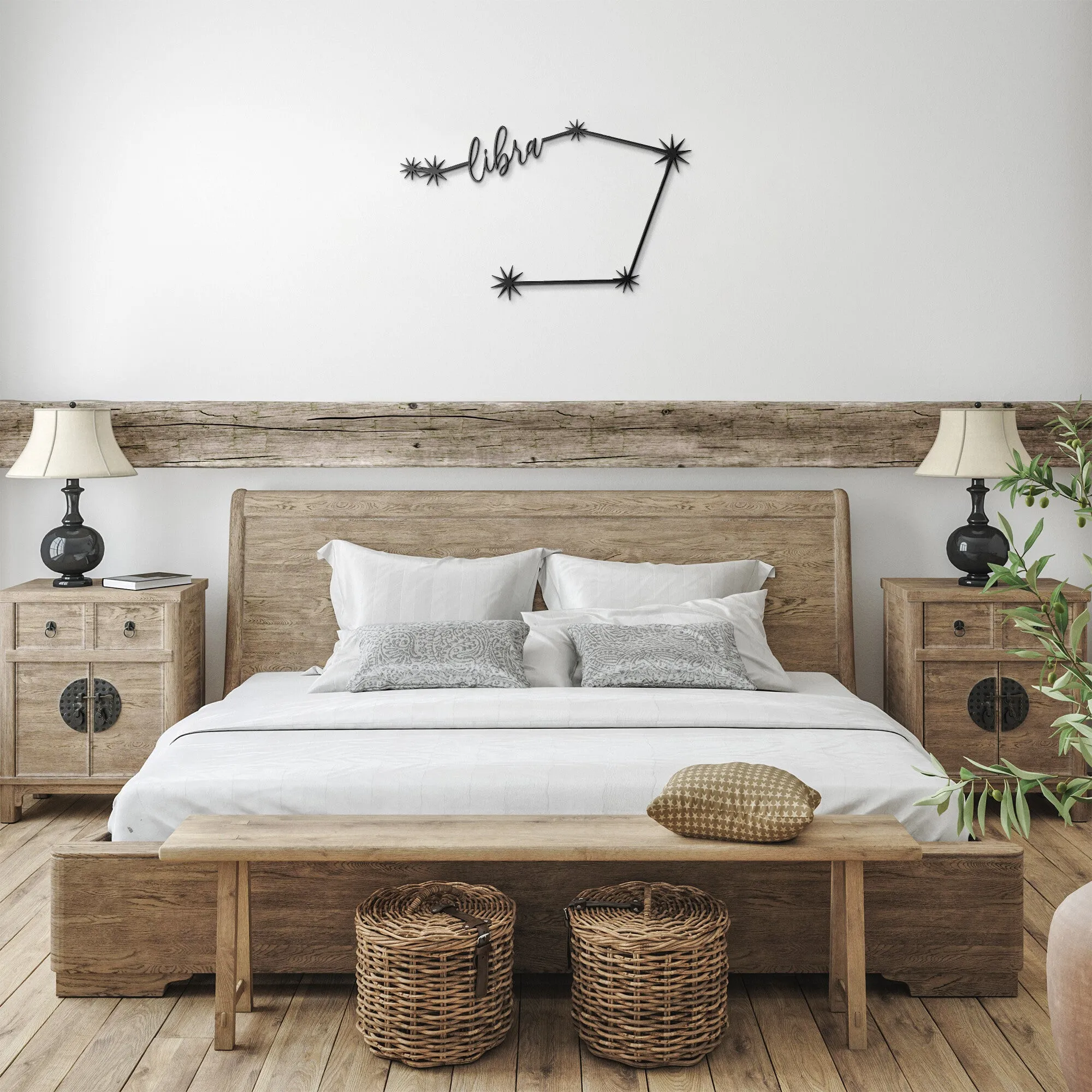 Libra Constellation Metal Sign